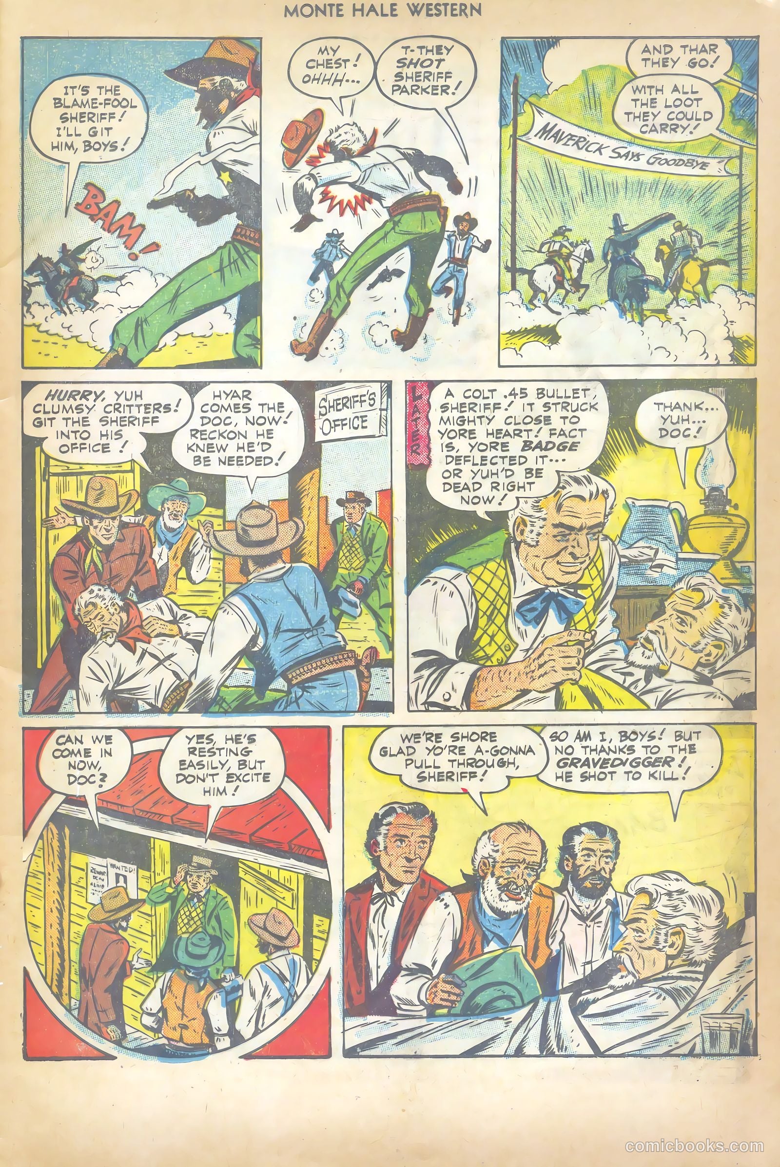 Monte Hale Western #35 — page 5 of 52