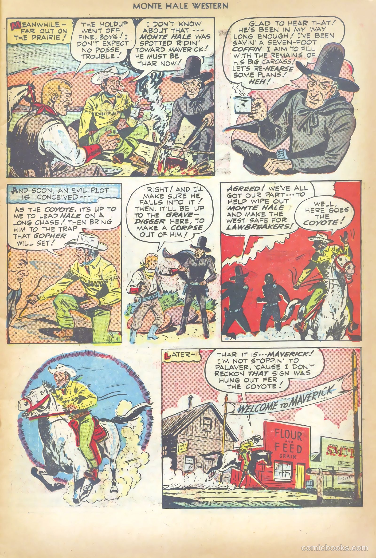 Monte Hale Western #35 — page 7 of 52