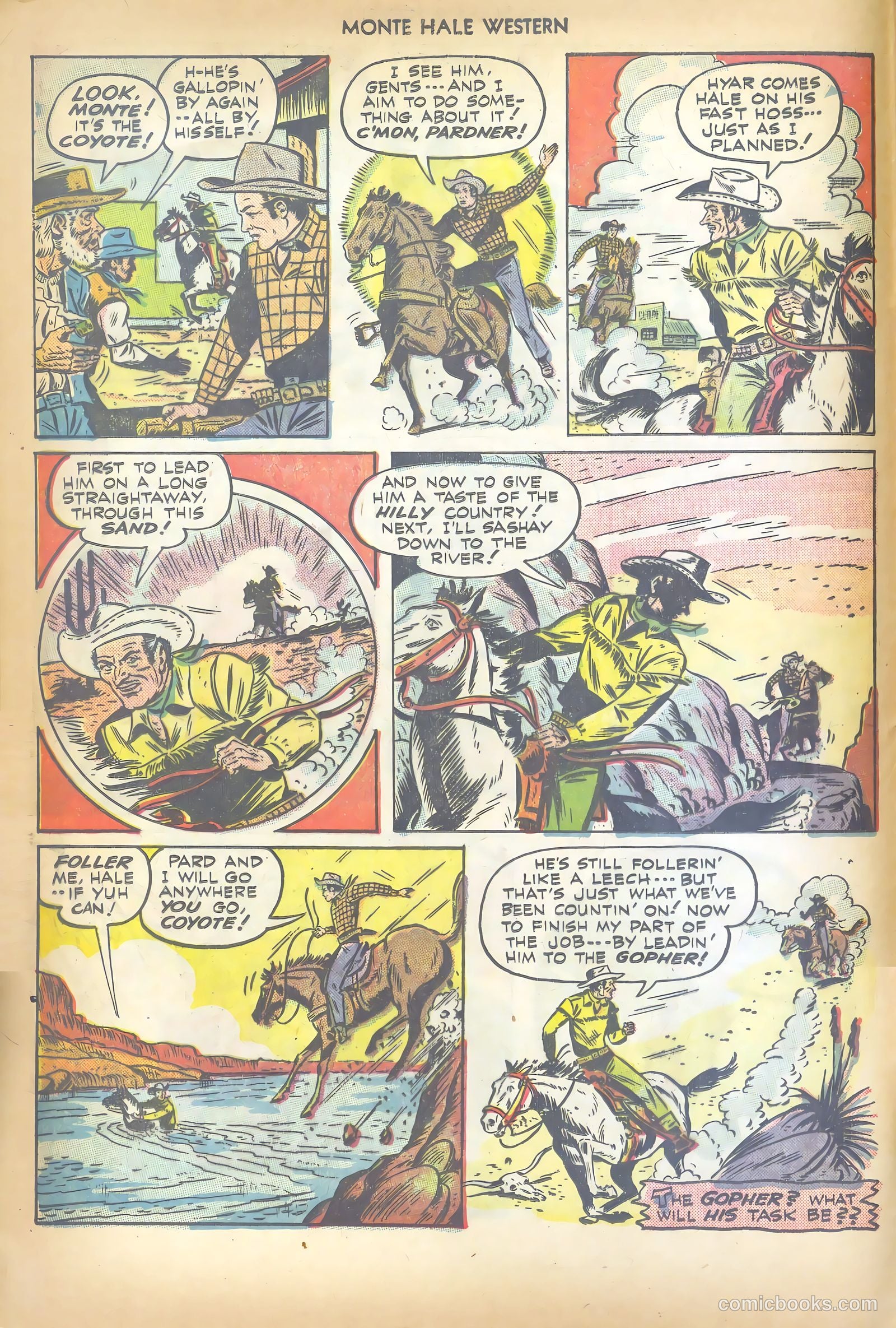 Monte Hale Western #35 — page 8 of 52