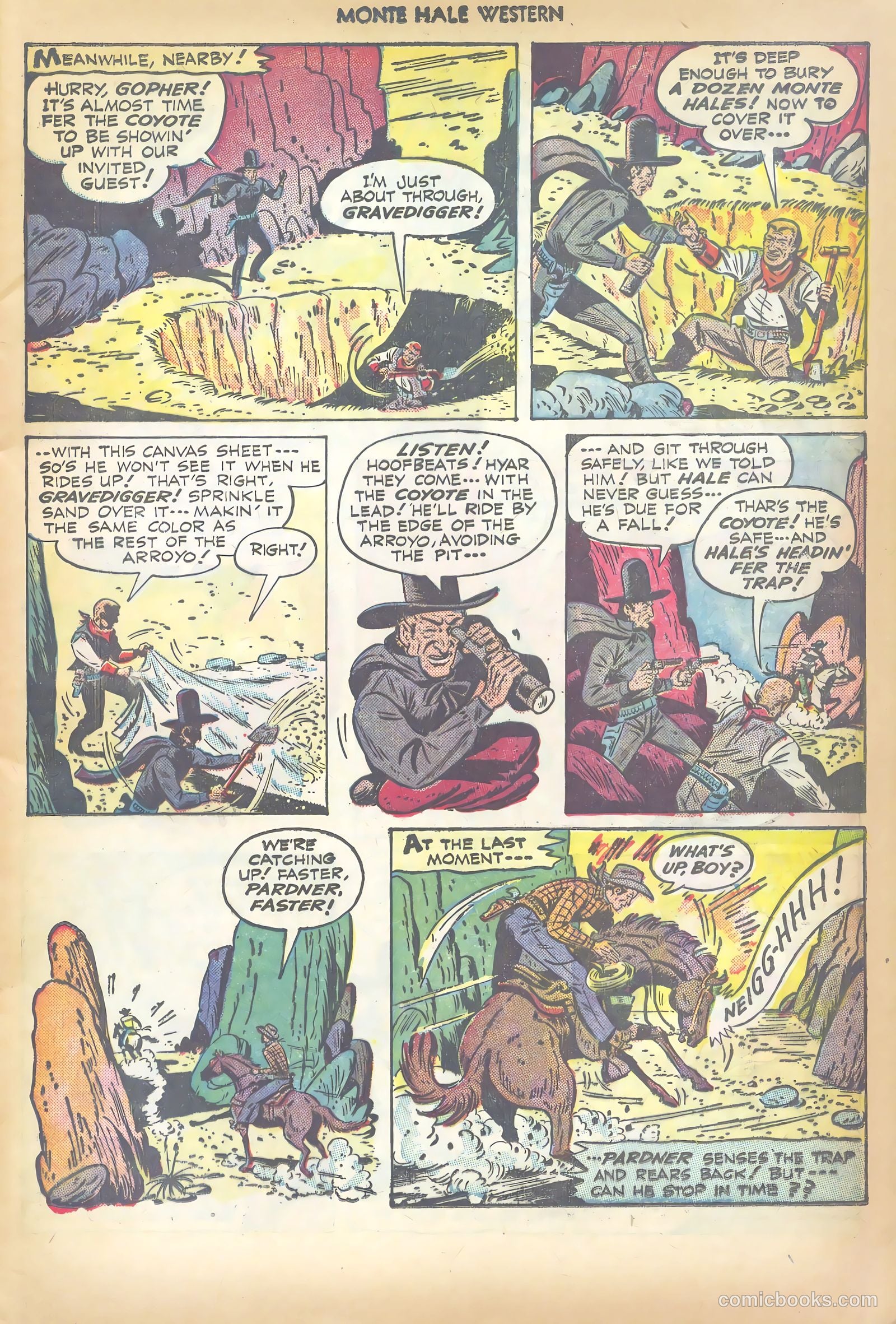 Monte Hale Western #35 — page 9 of 52