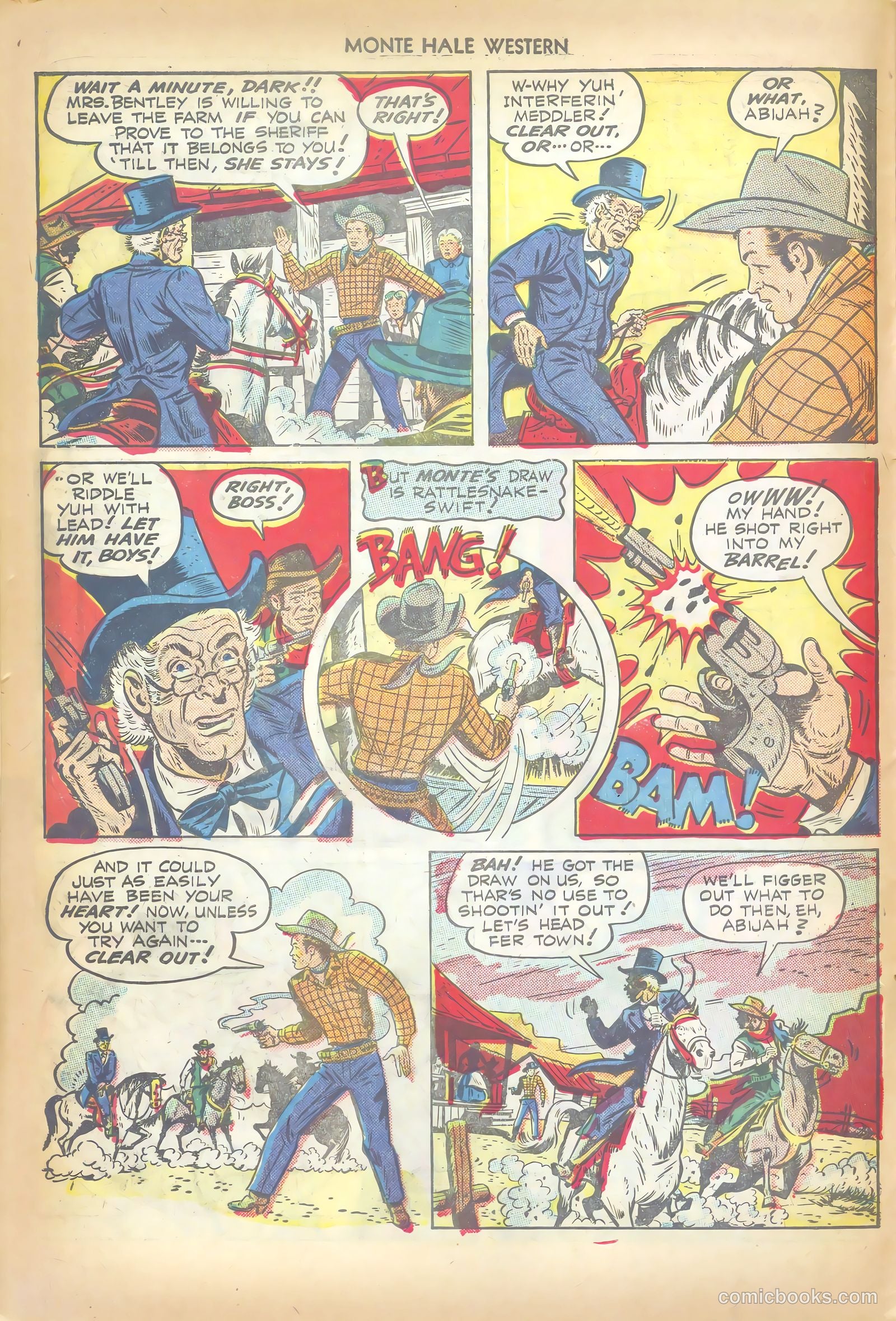 Monte Hale Western #35 — page 18 of 52