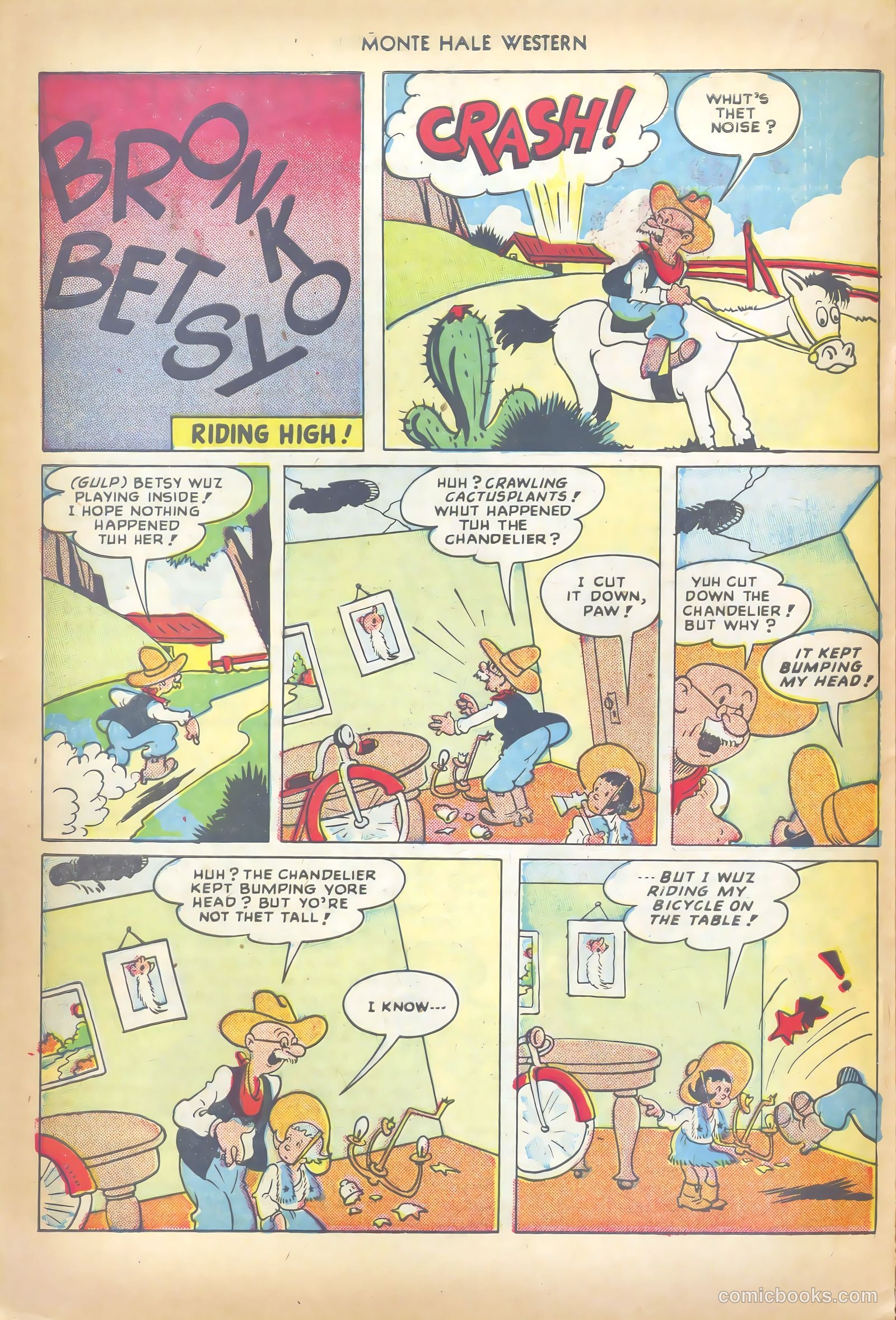 Monte Hale Western #35 — page 22 of 52