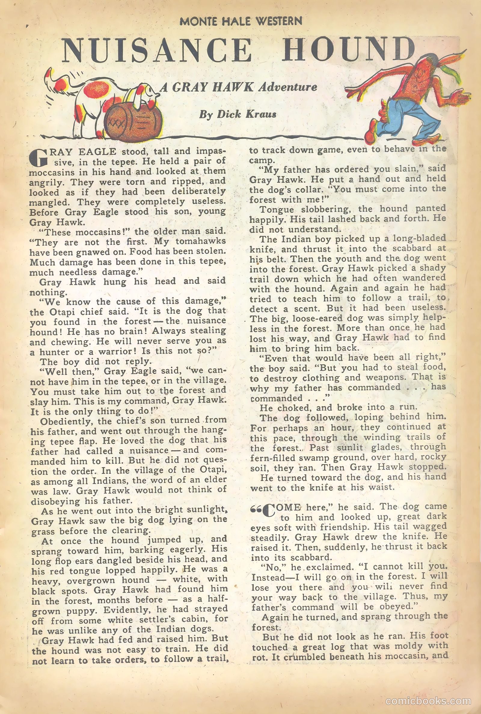 Monte Hale Western #35 — page 23 of 52
