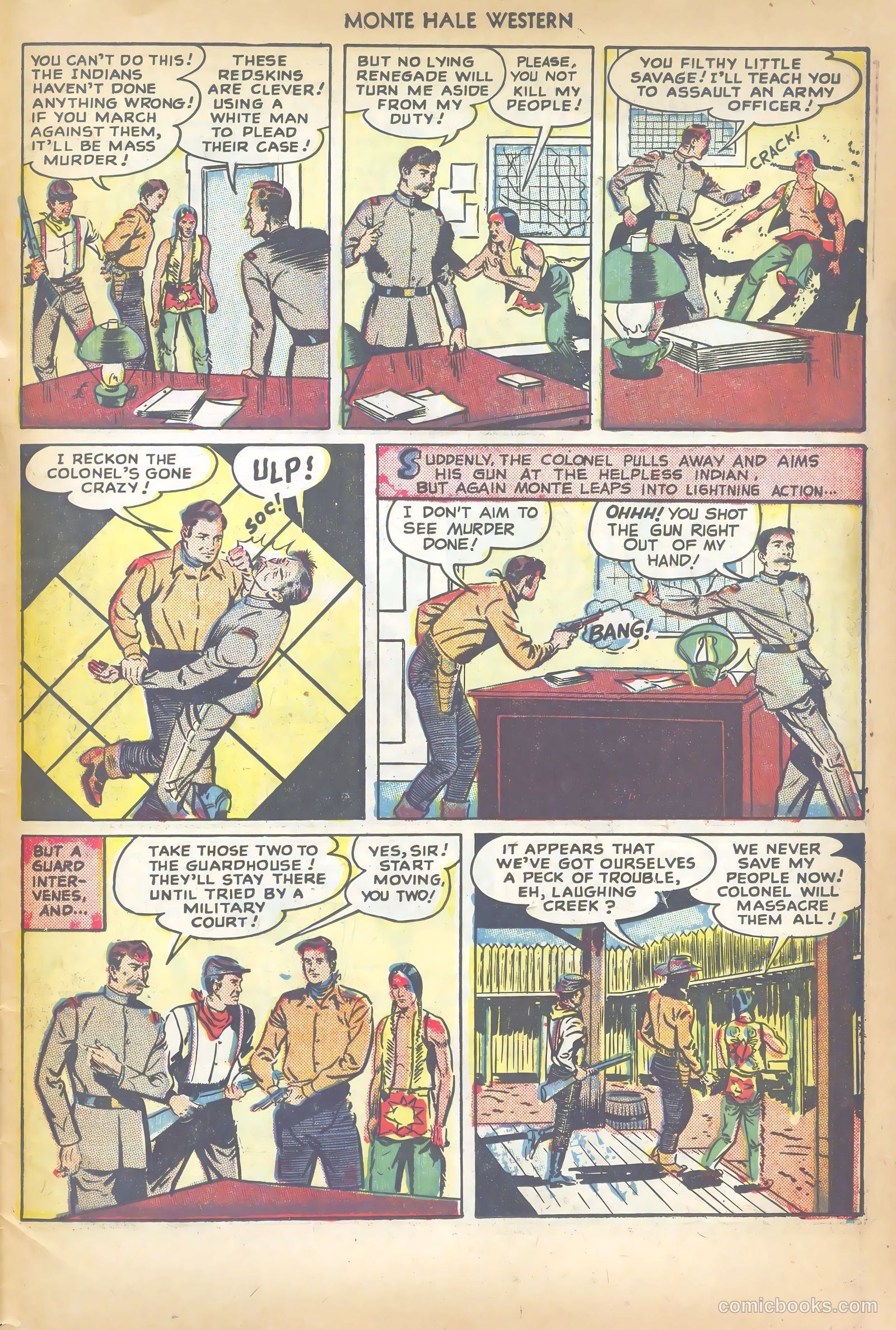 Monte Hale Western #35 — page 47 of 52