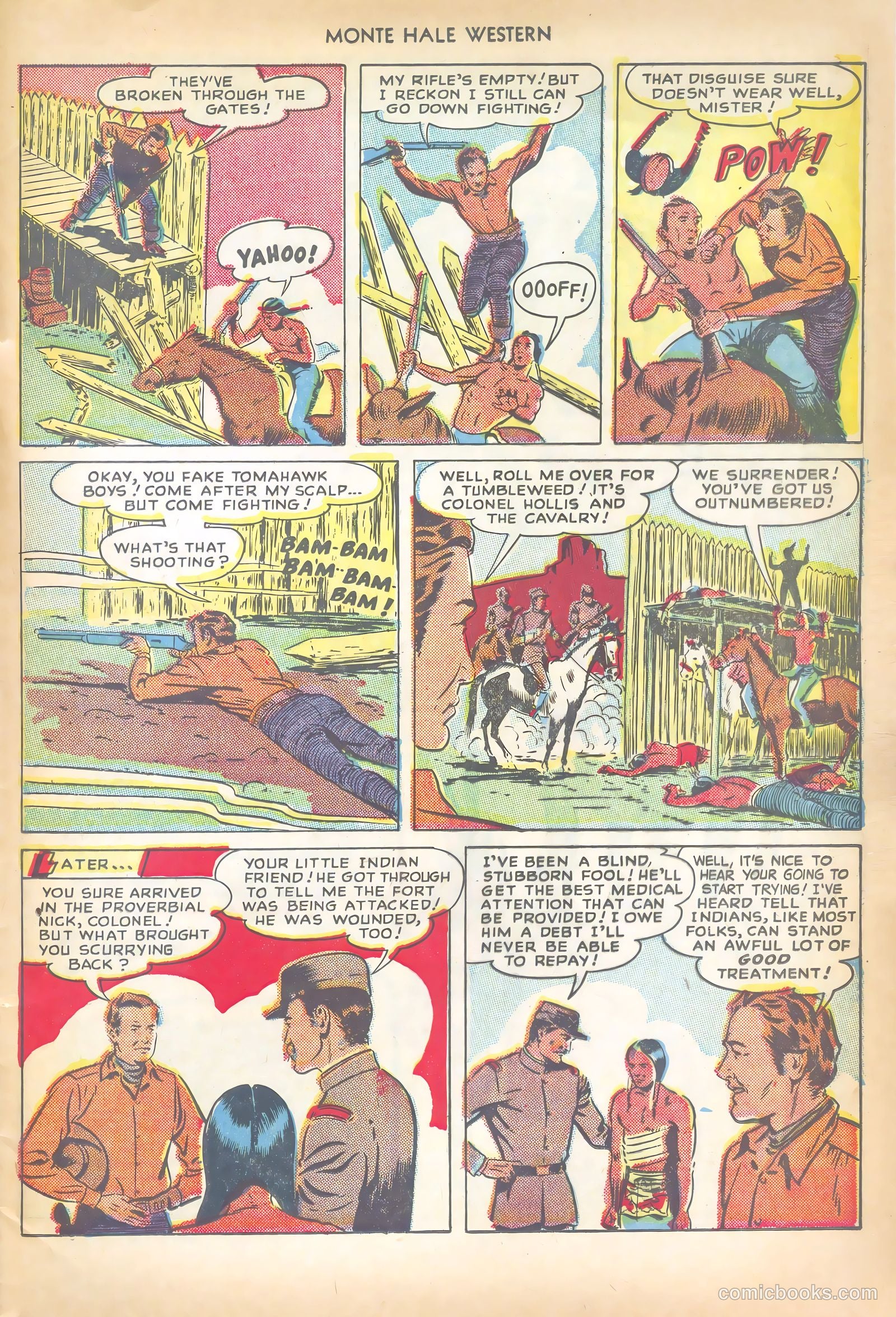 Monte Hale Western #35 — page 49 of 52