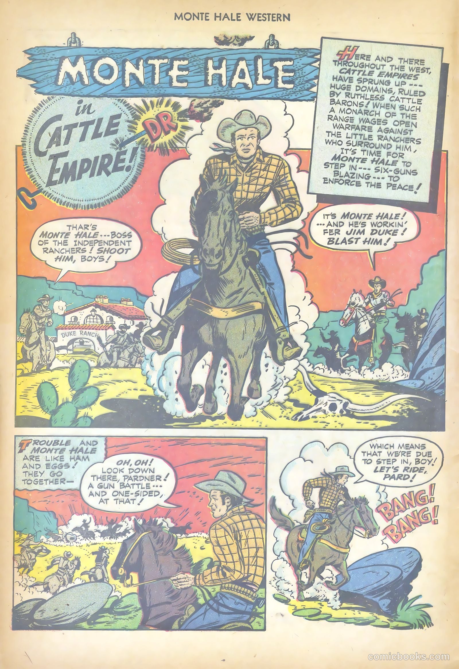 Monte Hale Western #36 — page 4 of 52