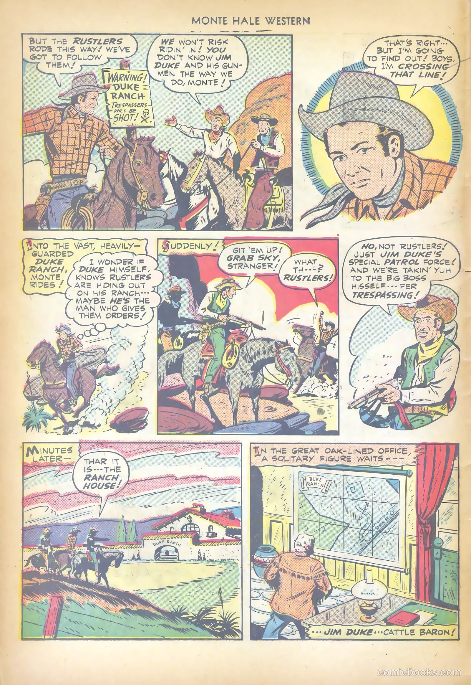Monte Hale Western #36 — page 6 of 52