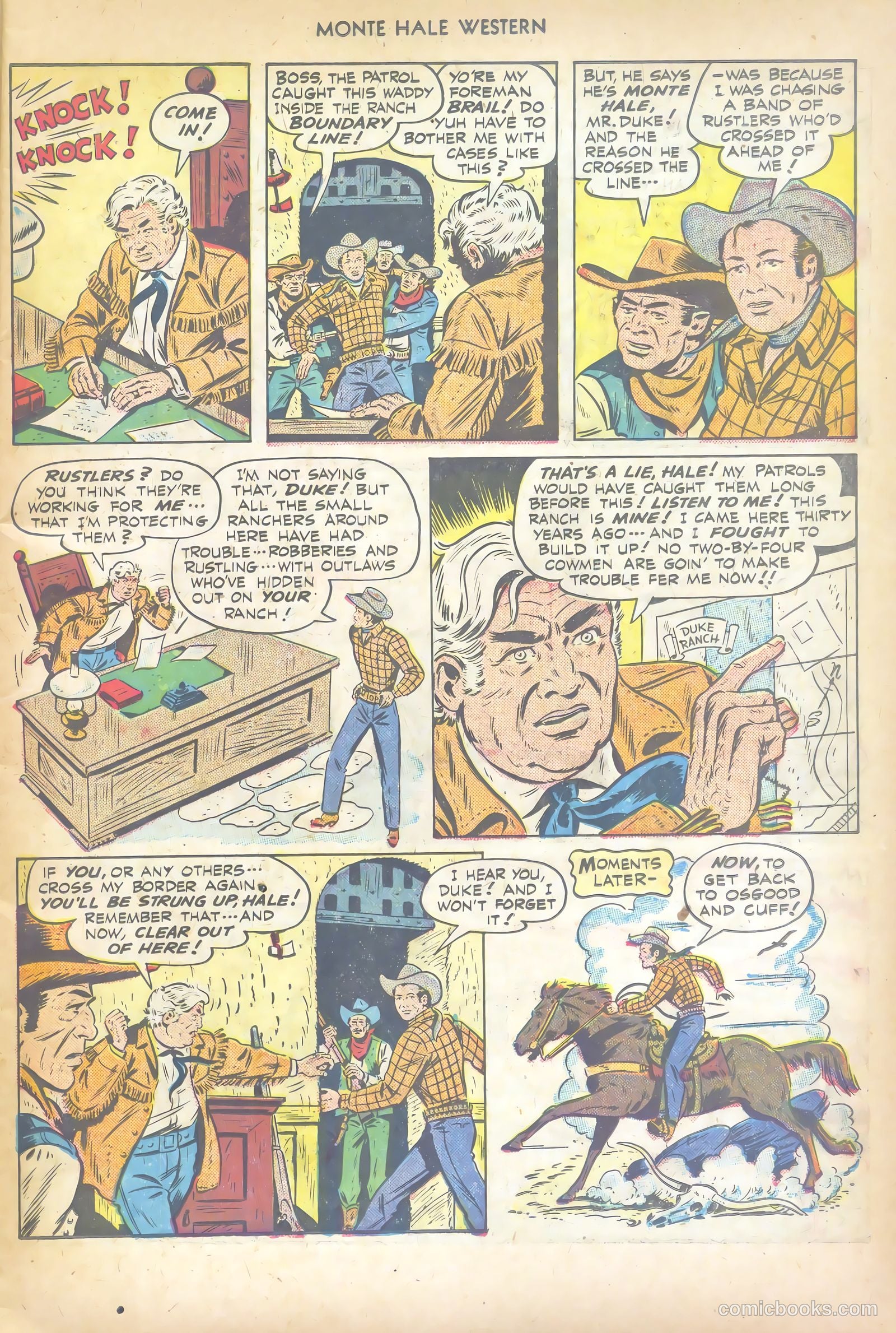 Monte Hale Western #36 — page 7 of 52