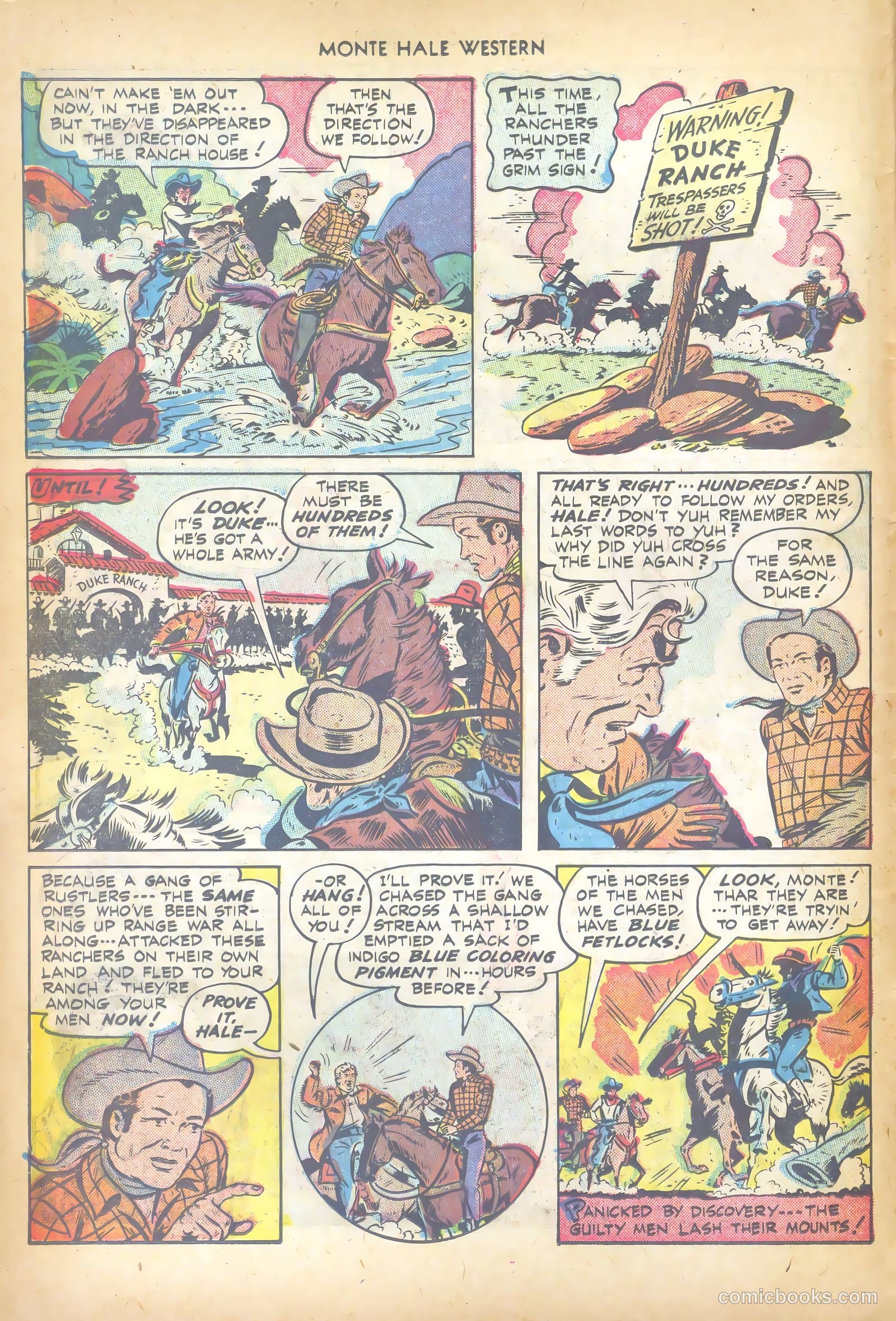 Monte Hale Western #36 — page 10 of 52