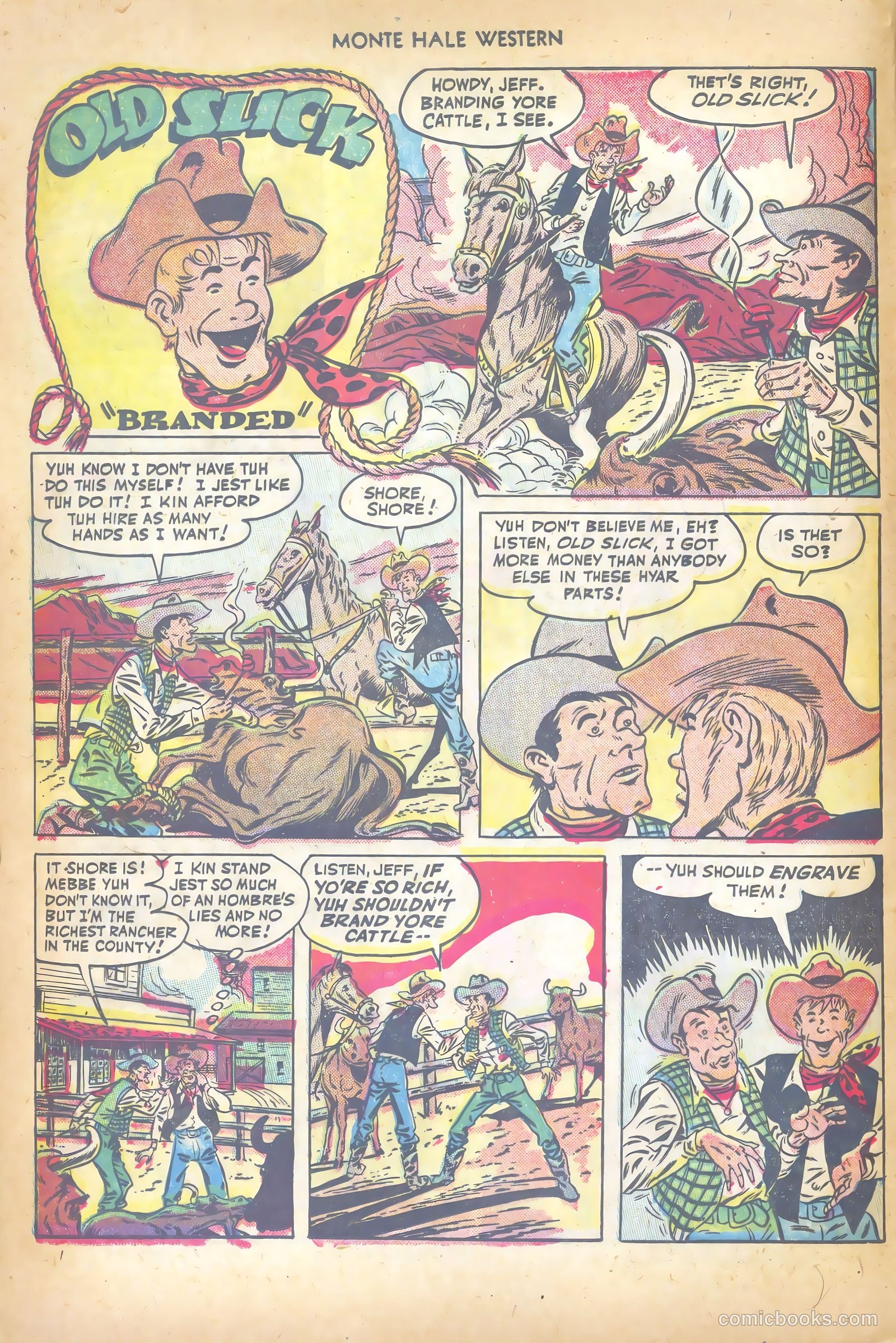 Monte Hale Western #36 — page 12 of 52