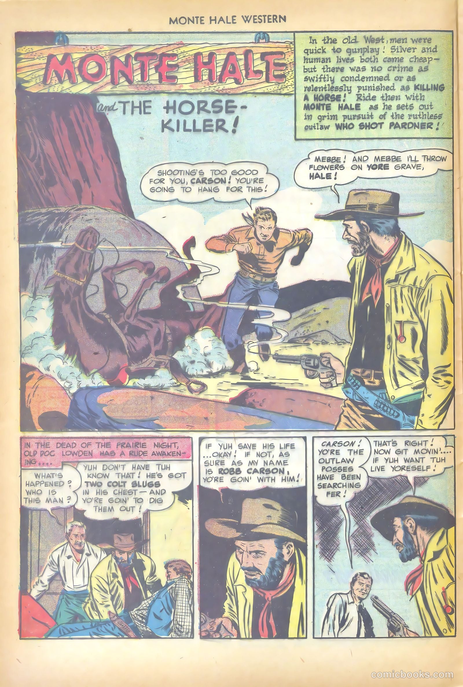 Monte Hale Western #36 — page 16 of 52