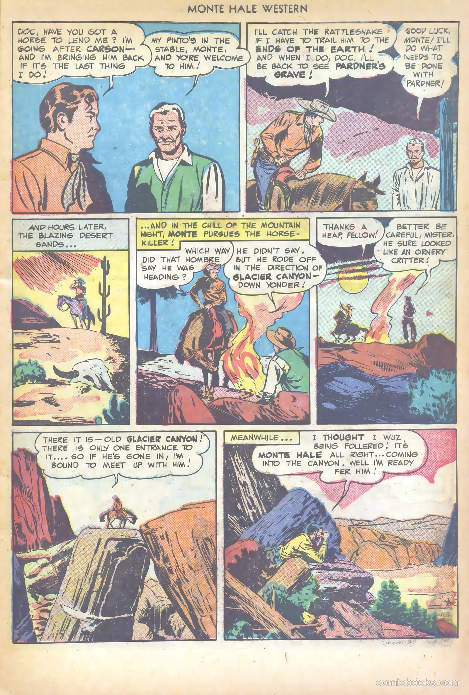 Monte Hale Western #36 — page 19 of 52