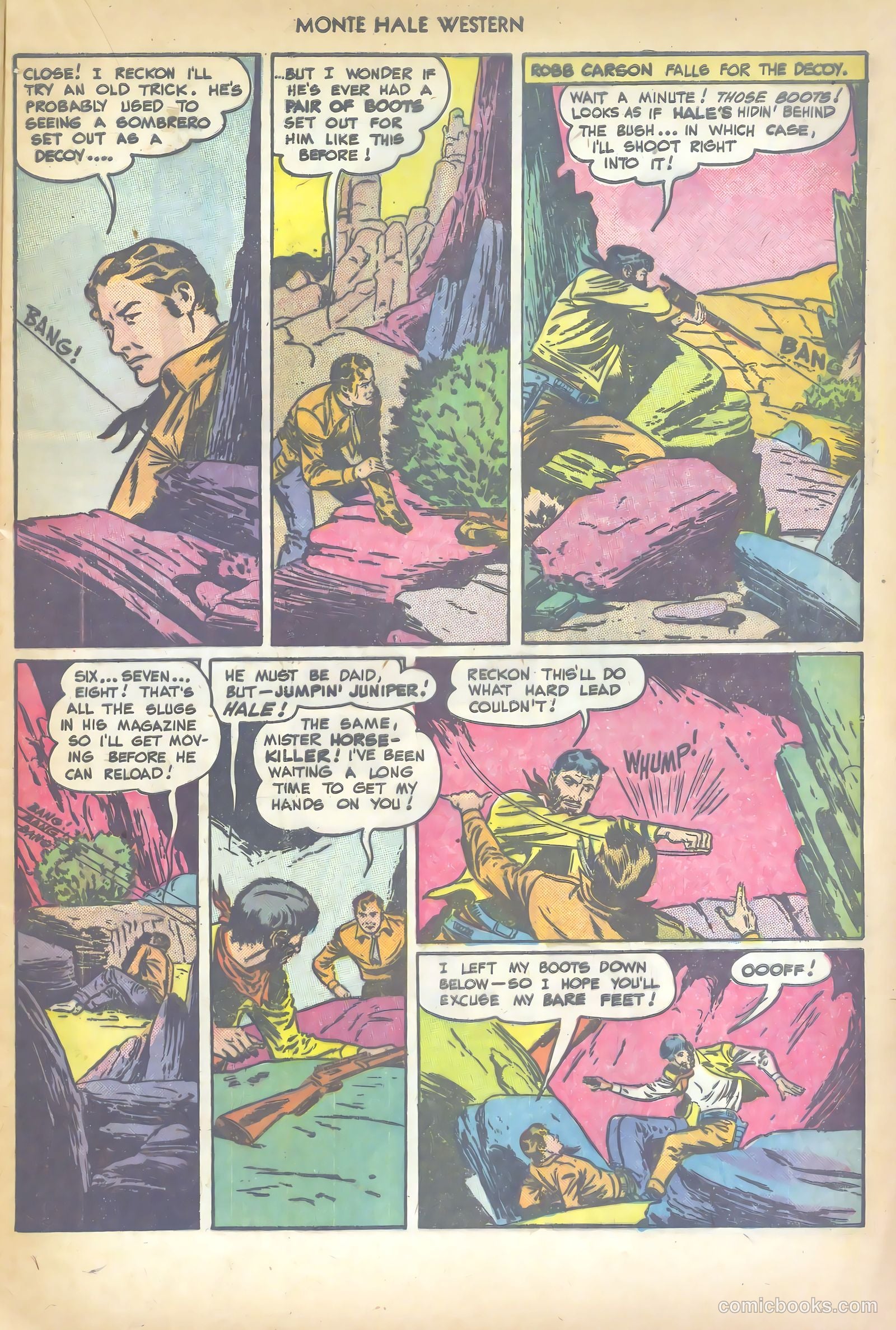 Monte Hale Western #36 — page 21 of 52