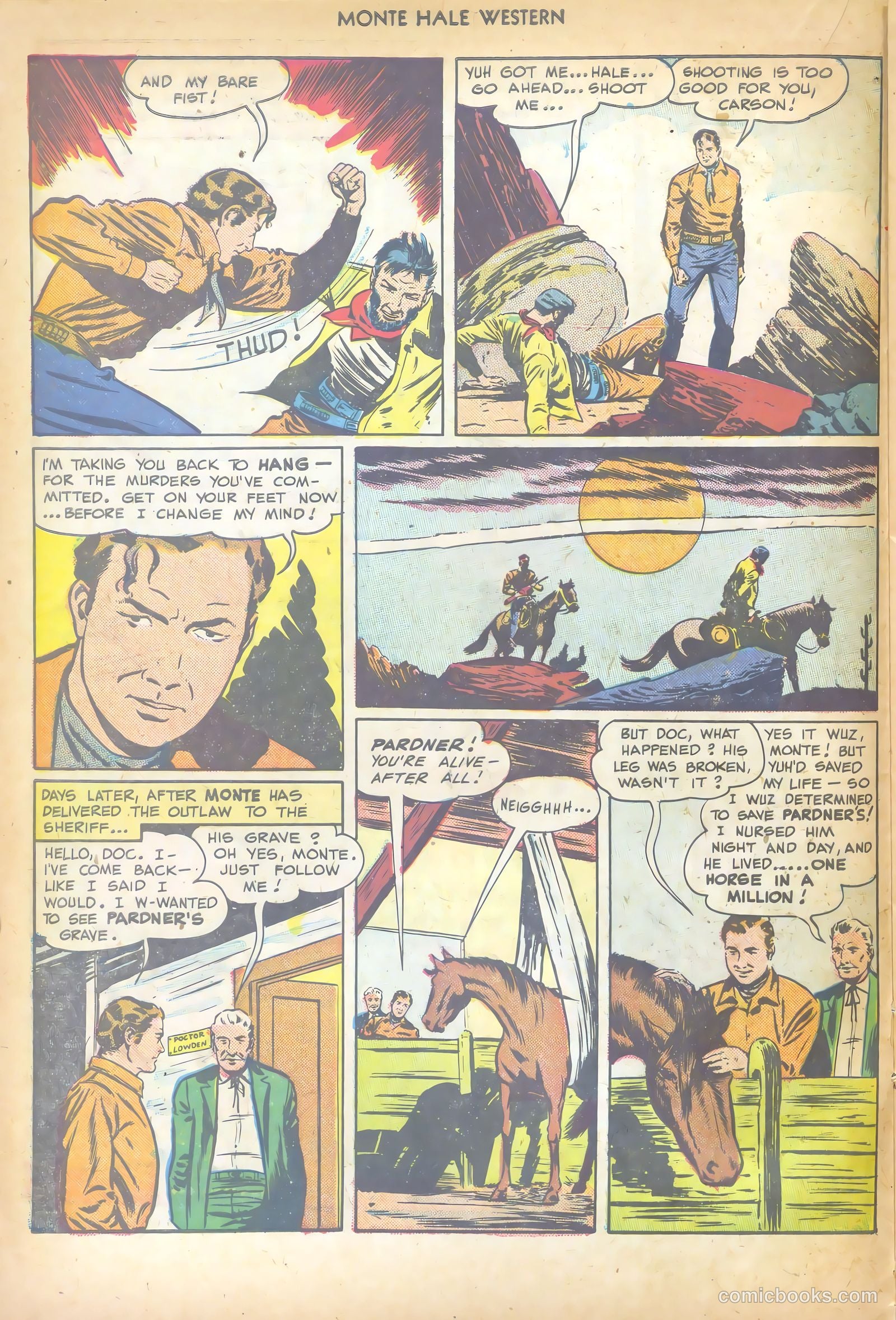Monte Hale Western #36 — page 22 of 52