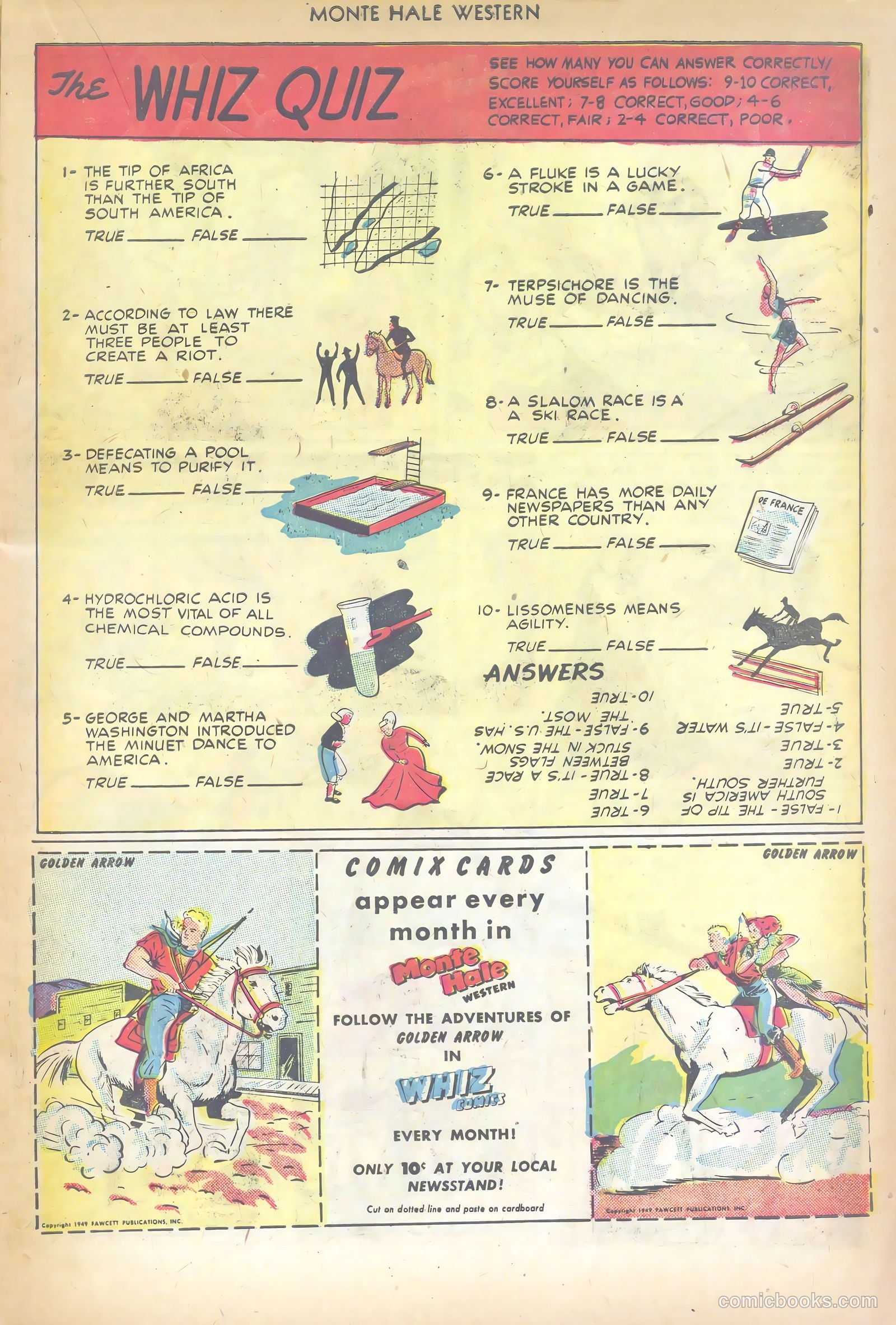 Monte Hale Western #36 — page 23 of 52