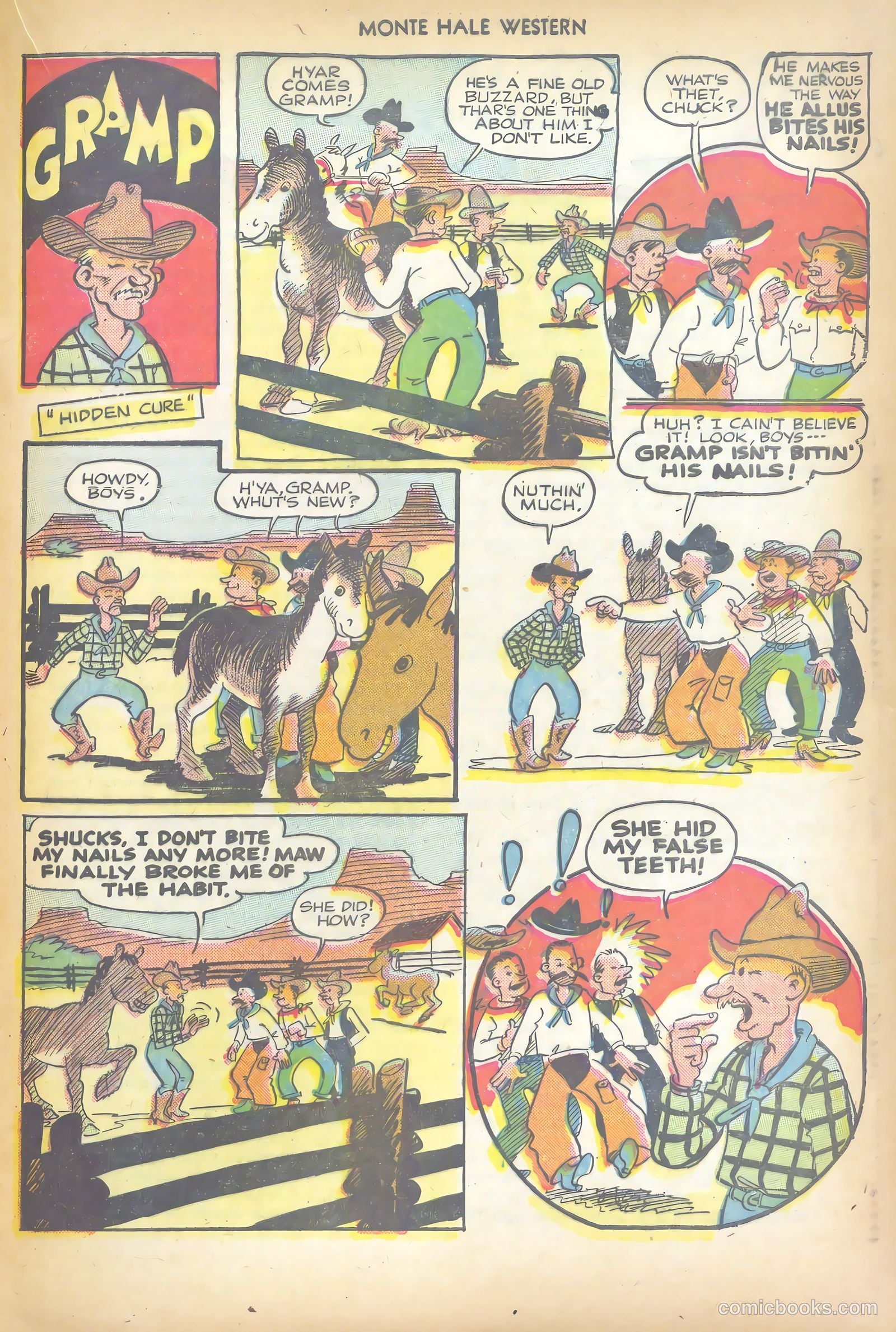 Monte Hale Western #36 — page 33 of 52
