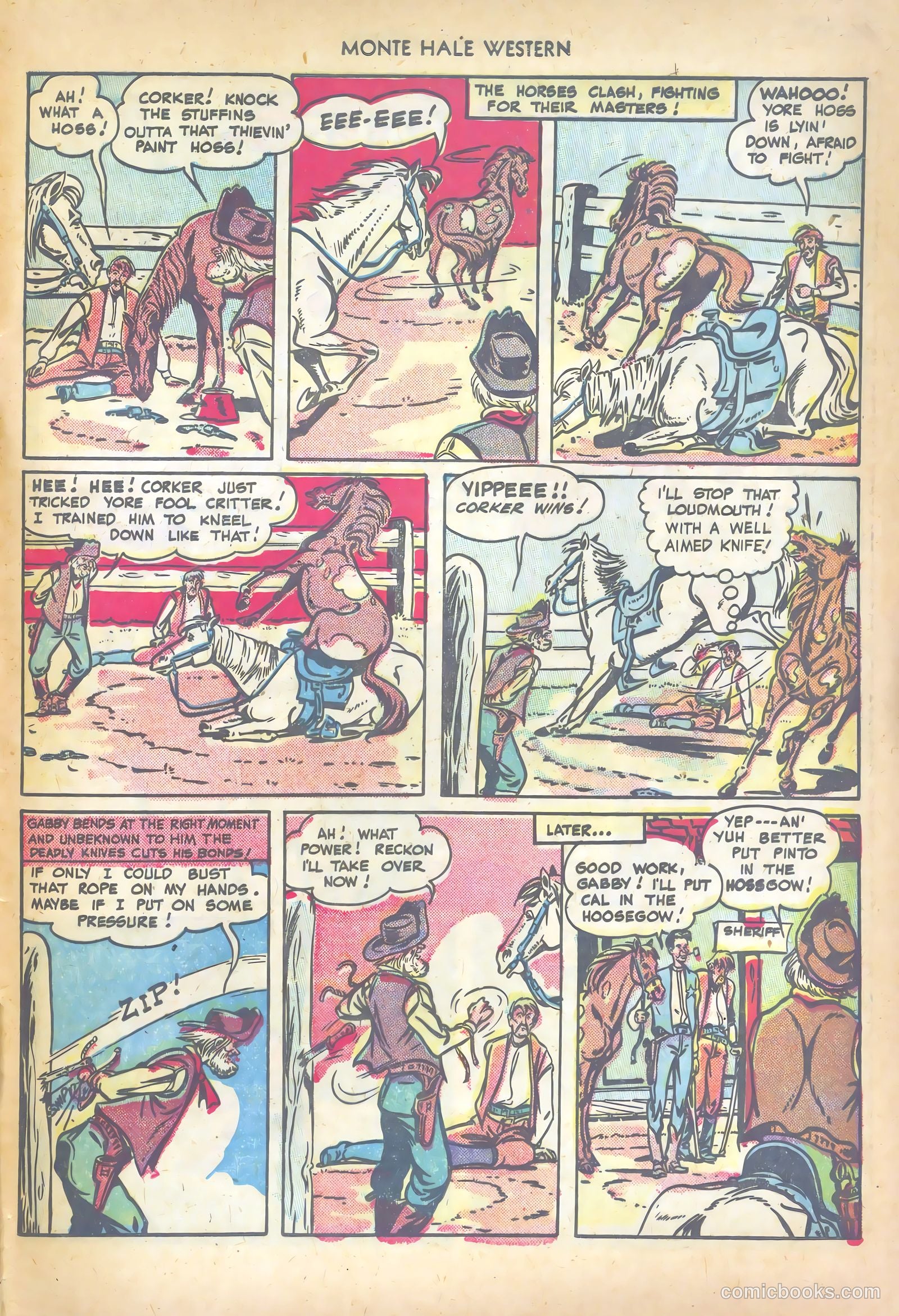 Monte Hale Western #36 — page 41 of 52