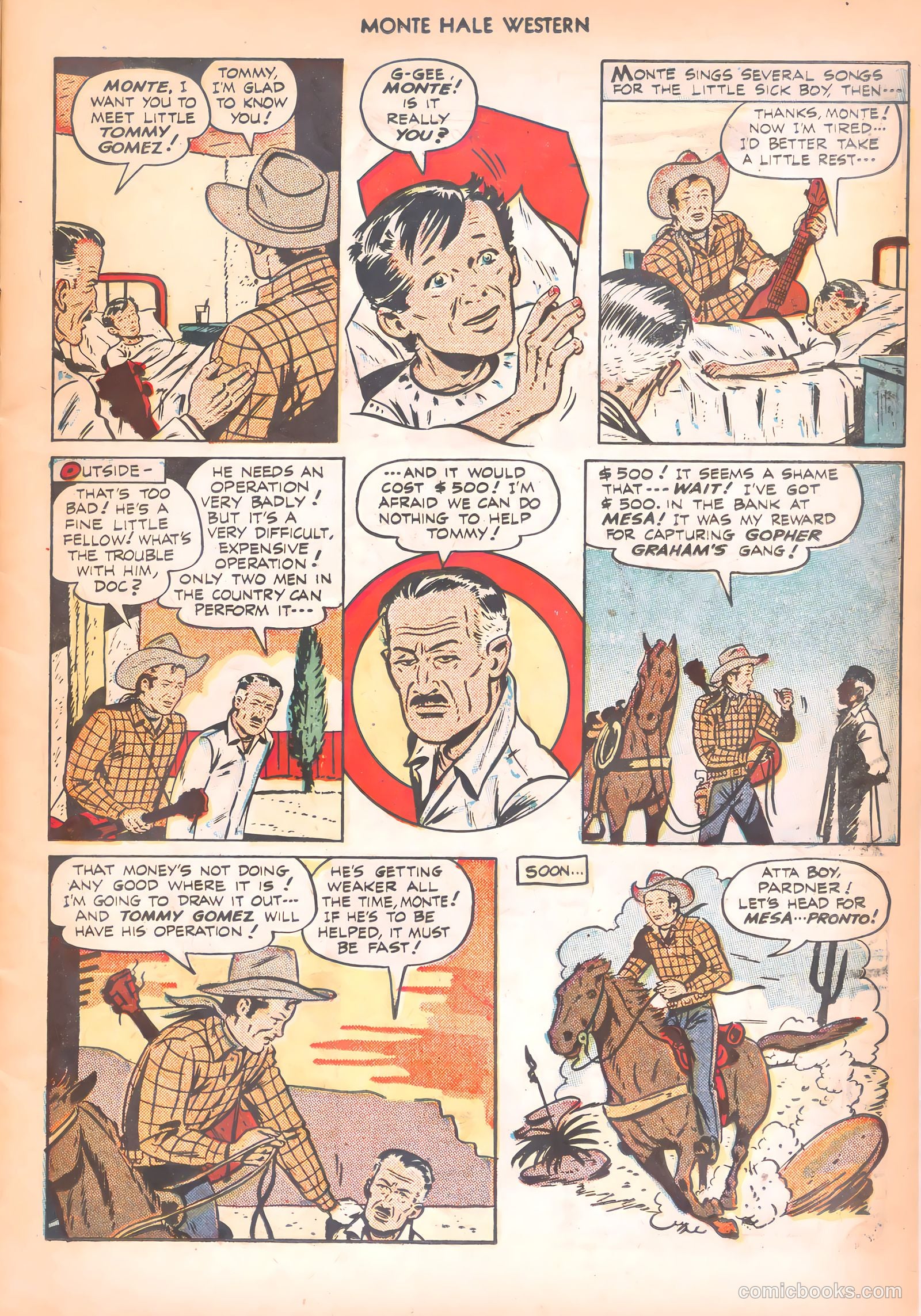Monte Hale Western #37 — page 5 of 37
