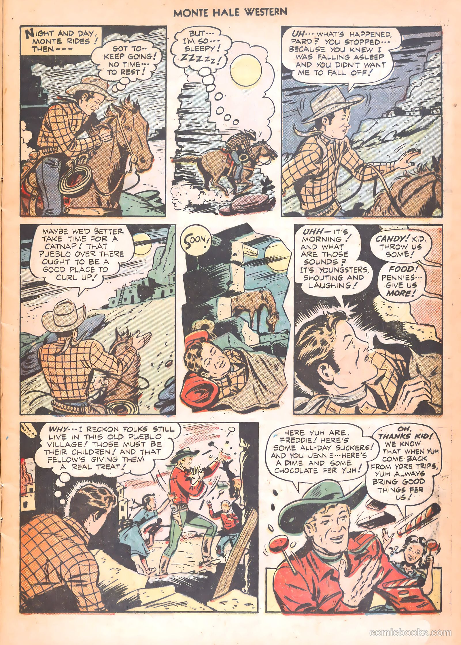 Monte Hale Western #37 — page 7 of 37