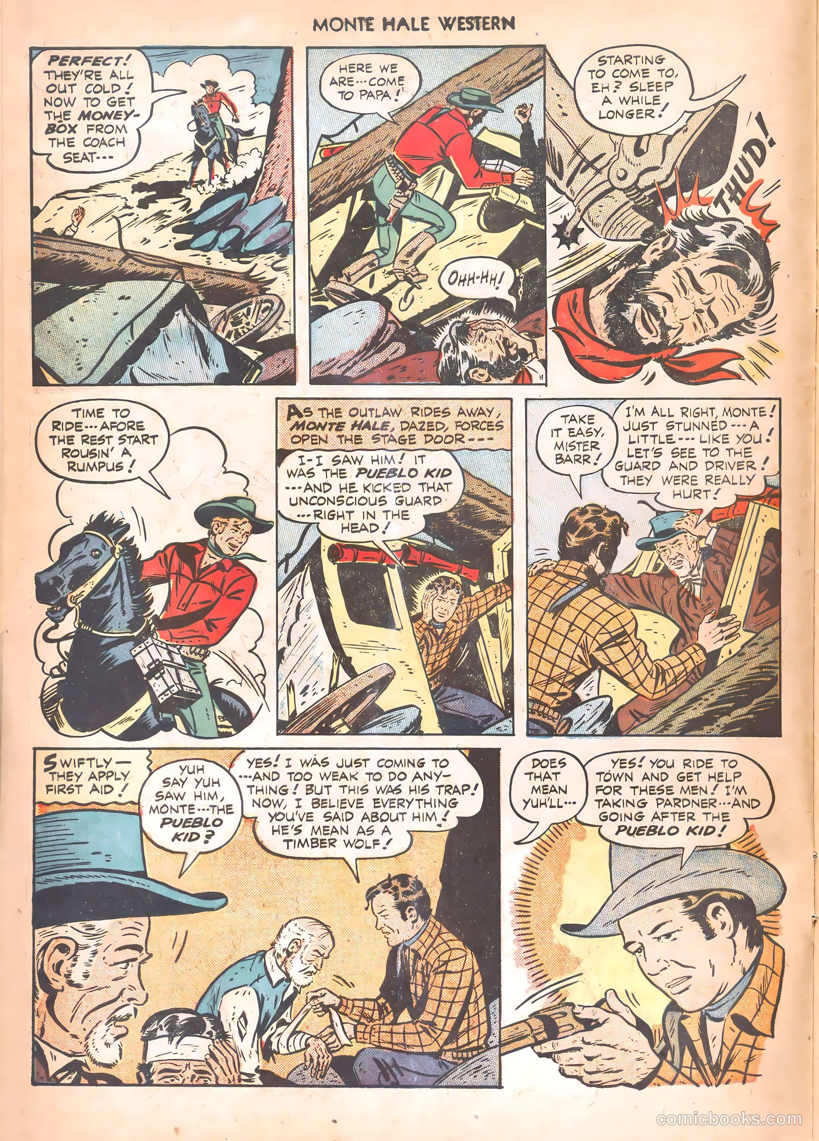 Monte Hale Western #37 — page 12 of 37