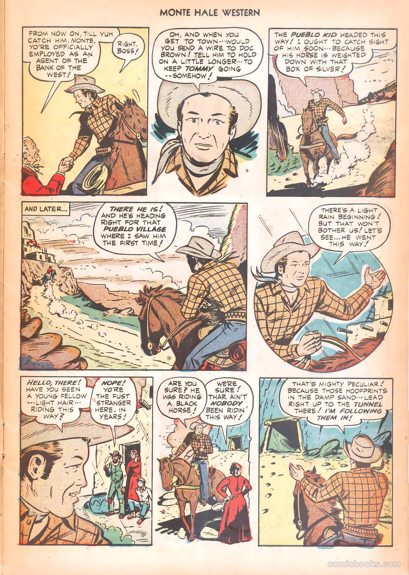 Monte Hale Western #37 — page 13 of 37