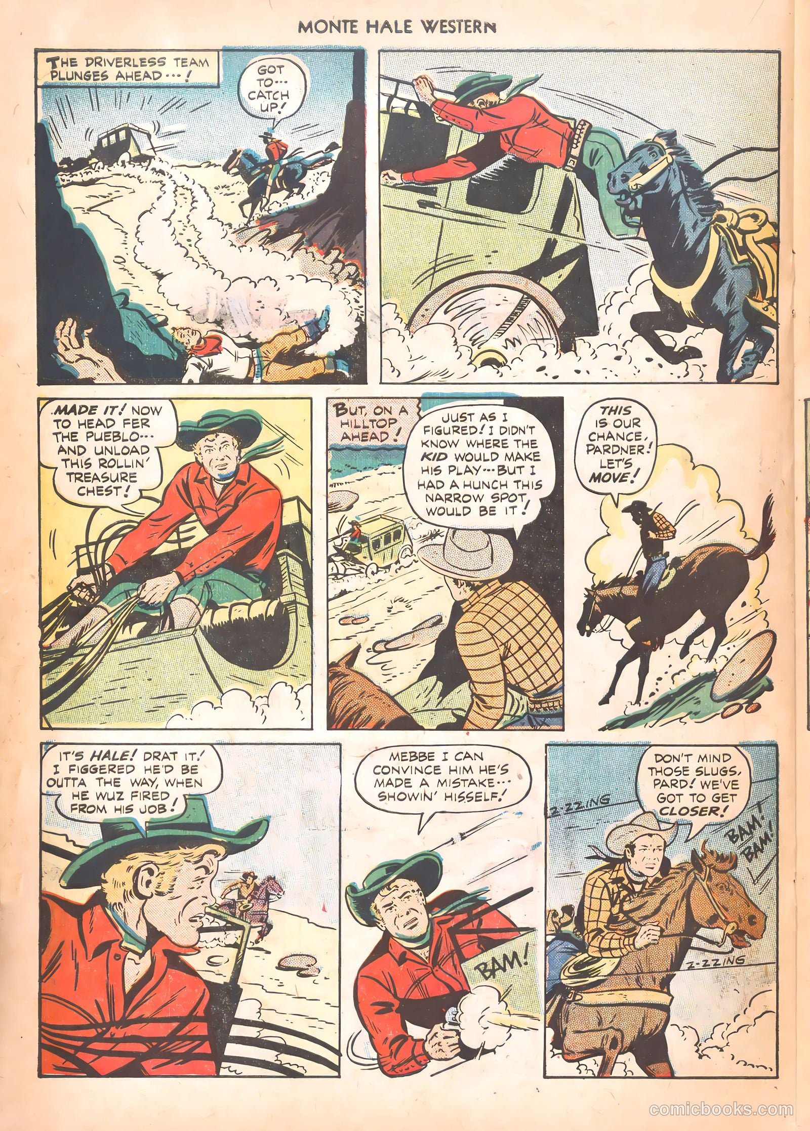 Monte Hale Western #37 — page 20 of 37