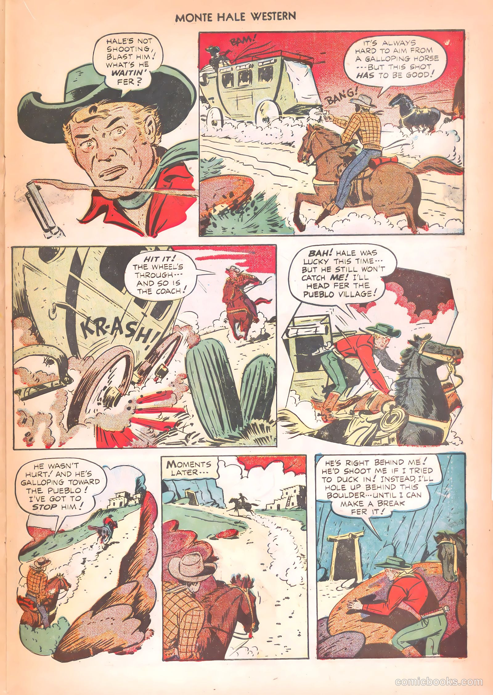 Monte Hale Western #37 — page 21 of 37