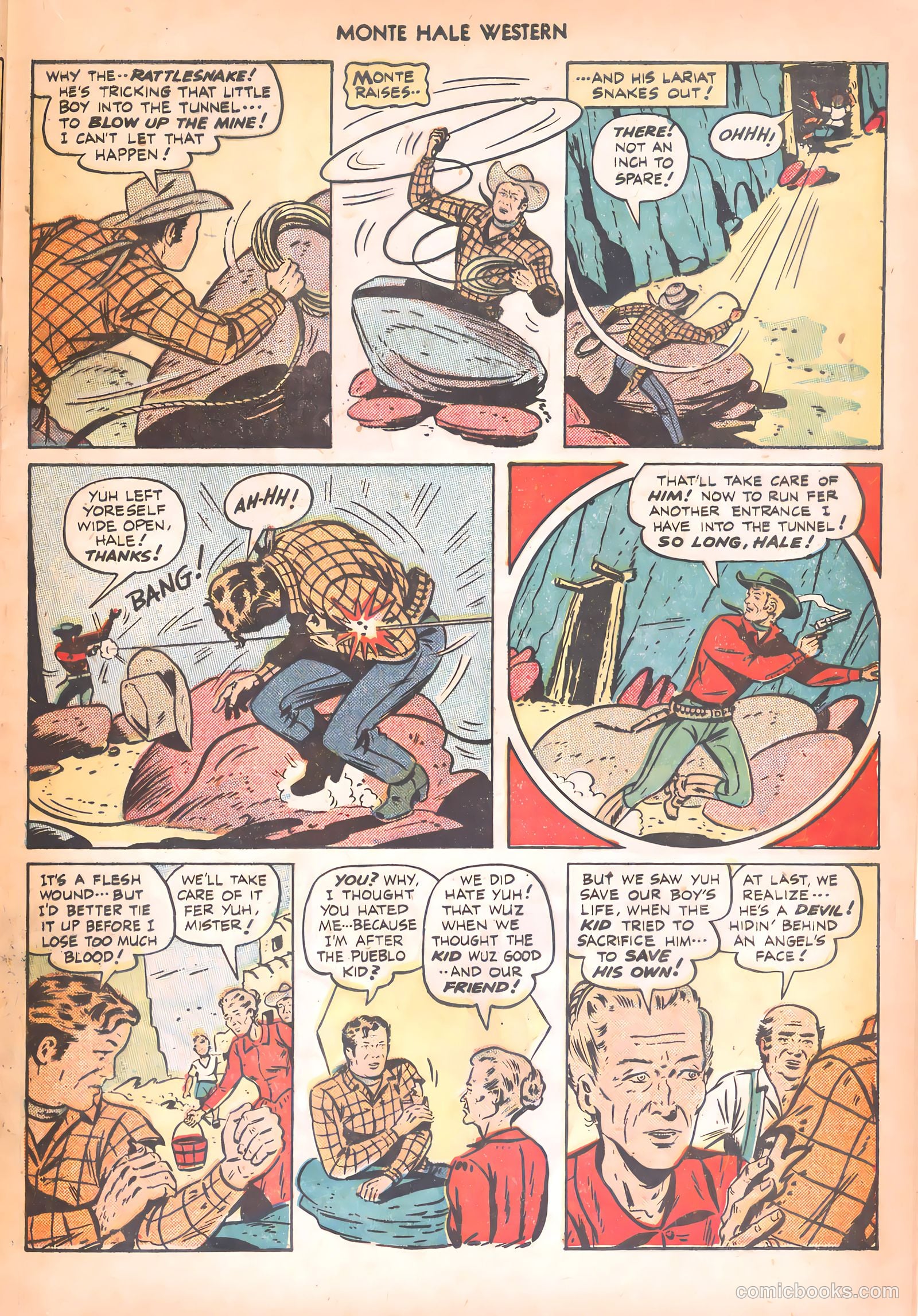 Monte Hale Western #37 — page 23 of 37