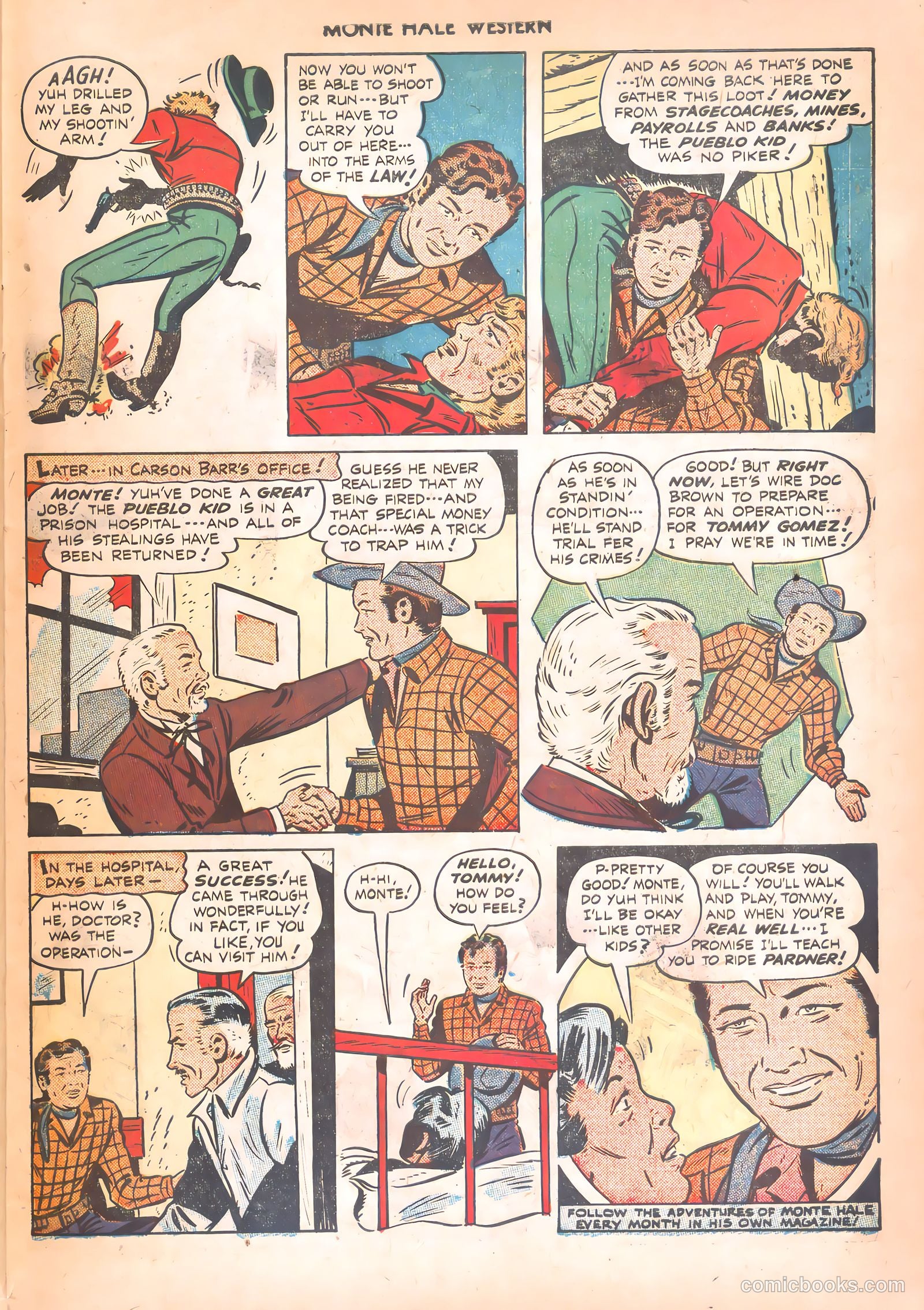 Monte Hale Western #37 — page 25 of 37