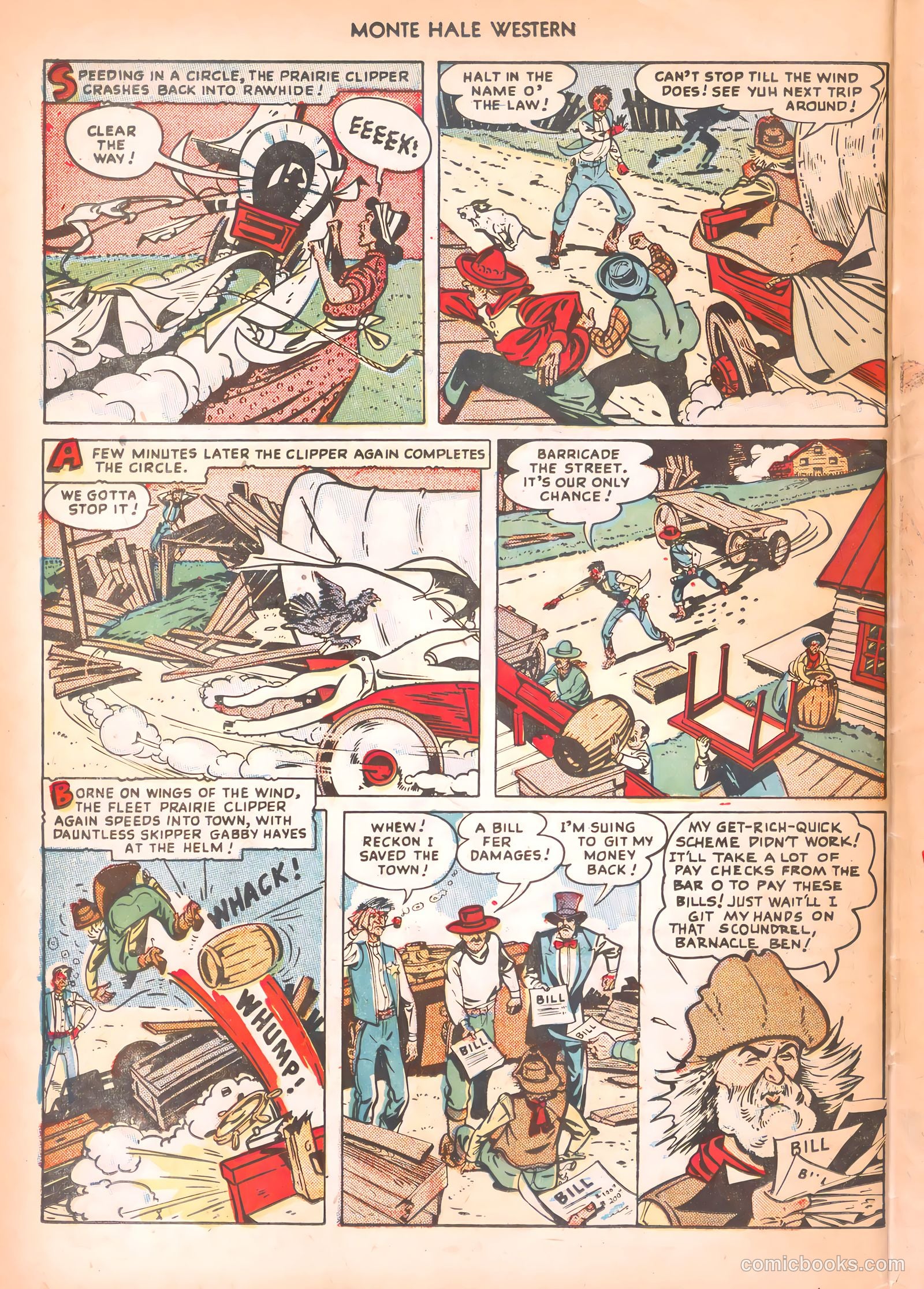 Monte Hale Western #37 — page 32 of 37