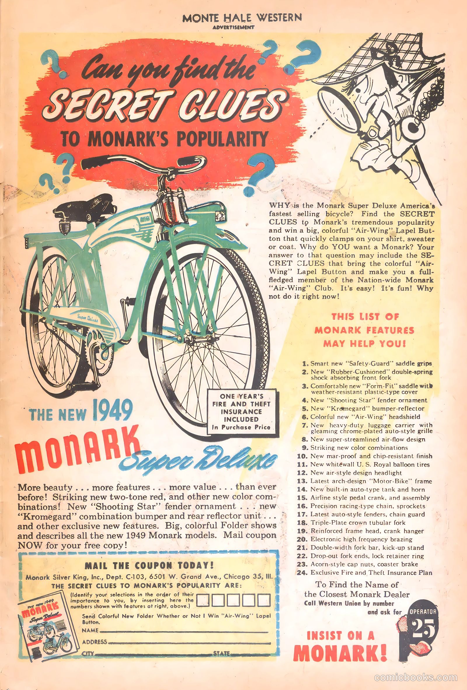 Monte Hale Western #37 — page 33 of 37