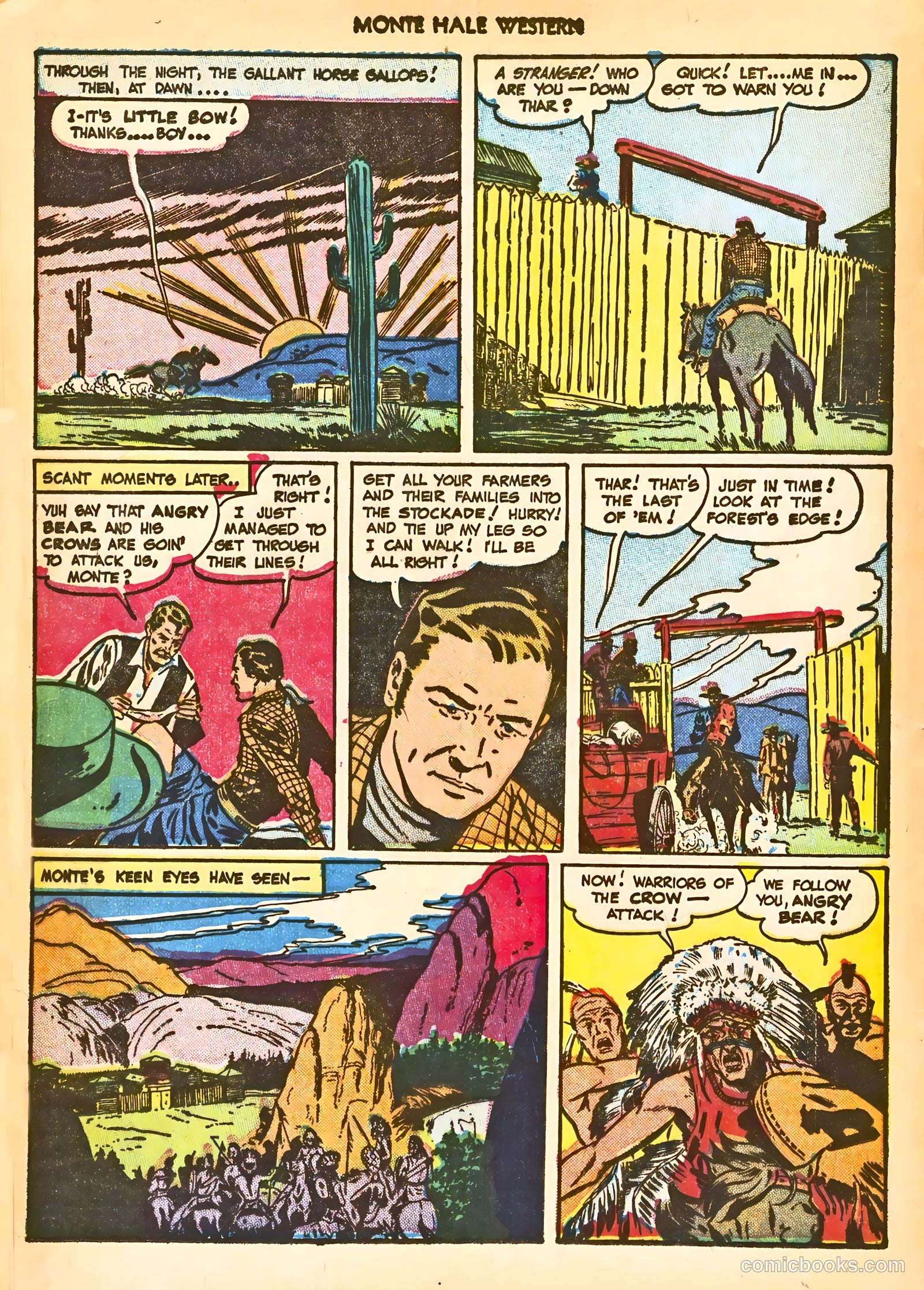 Monte Hale Western #38 — page 8 of 52