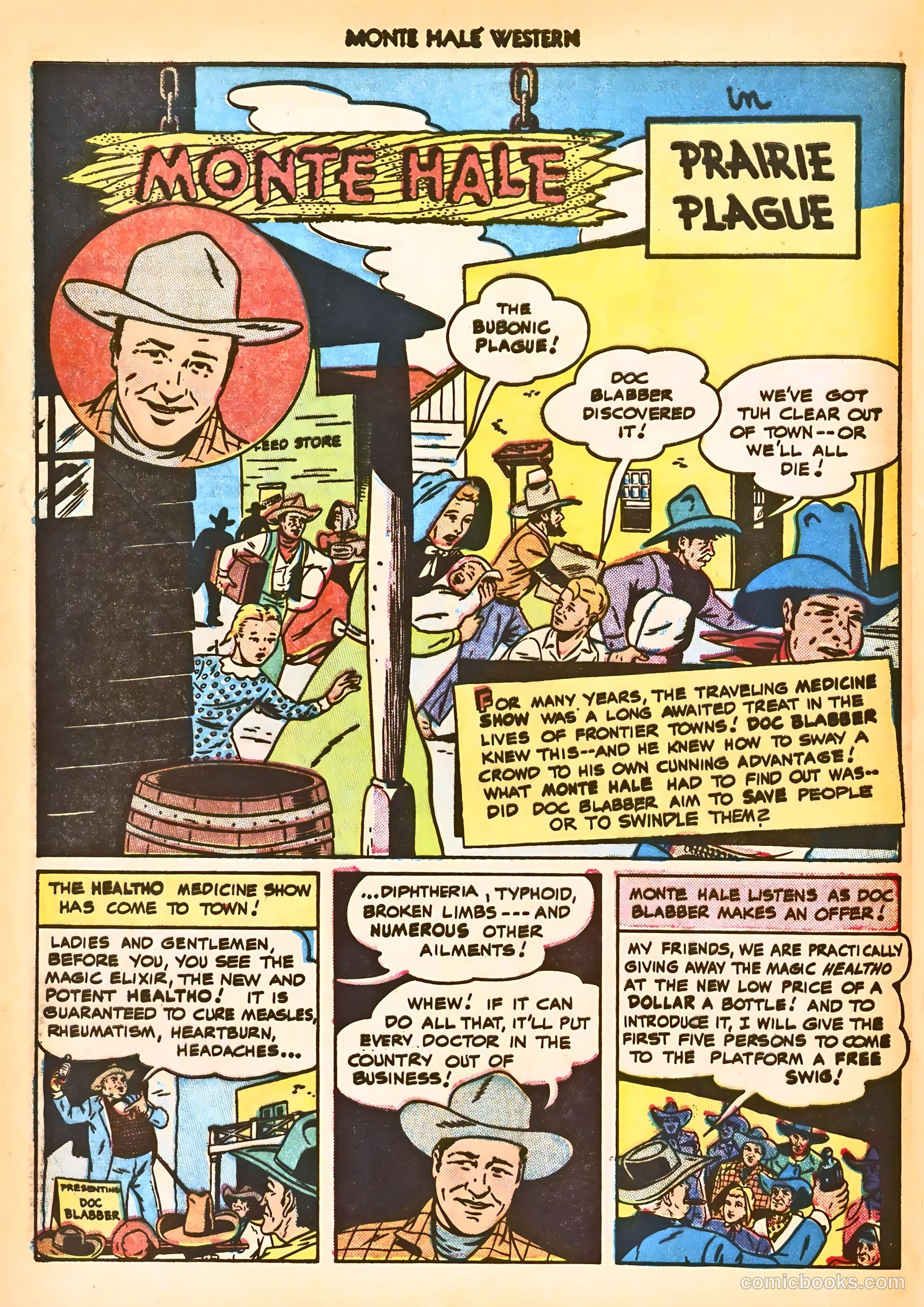 Monte Hale Western #38 — page 16 of 52