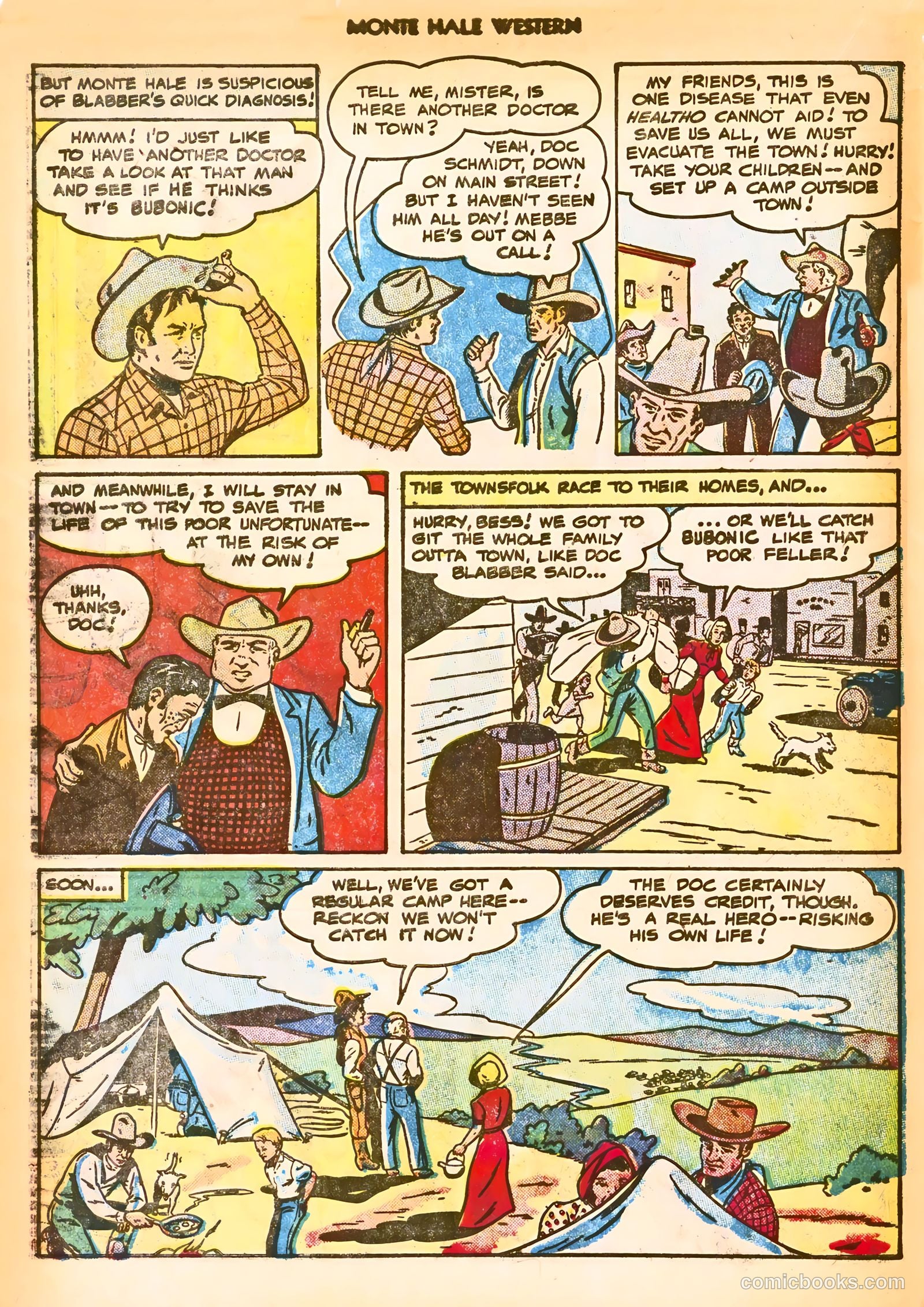 Monte Hale Western #38 — page 18 of 52