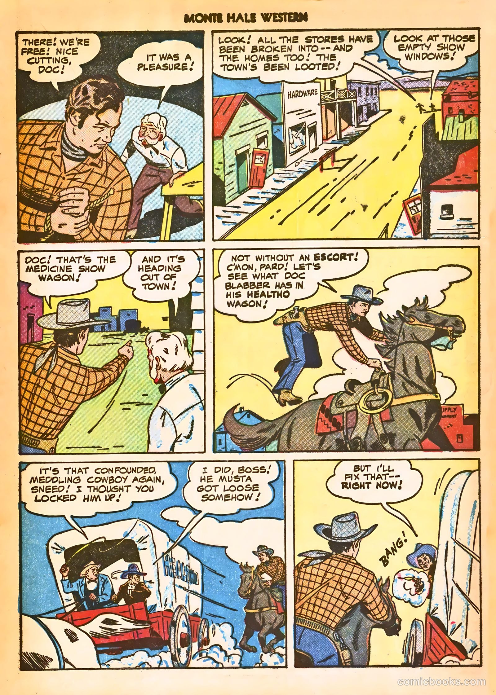 Monte Hale Western #38 — page 21 of 52
