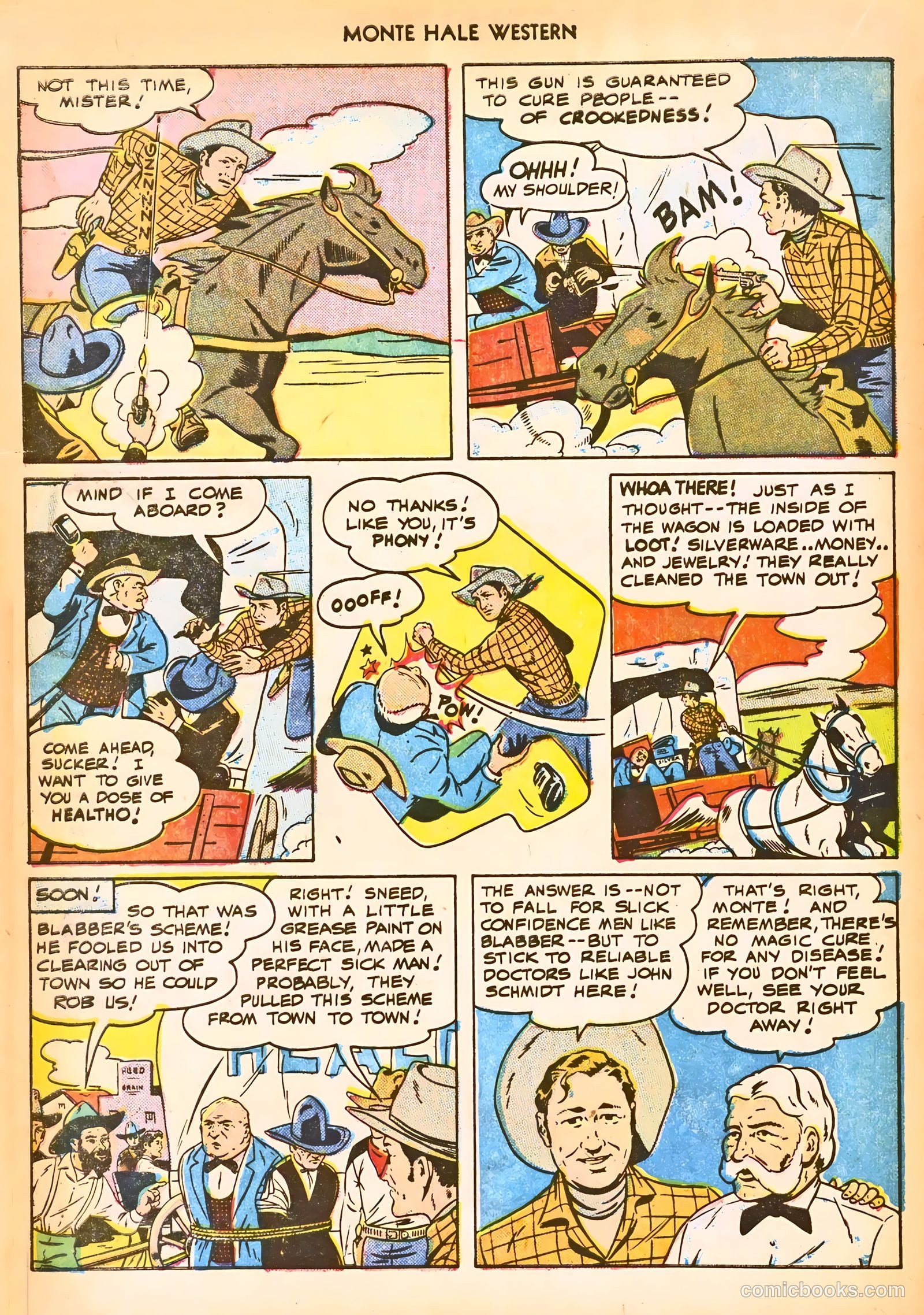 Monte Hale Western #38 — page 22 of 52