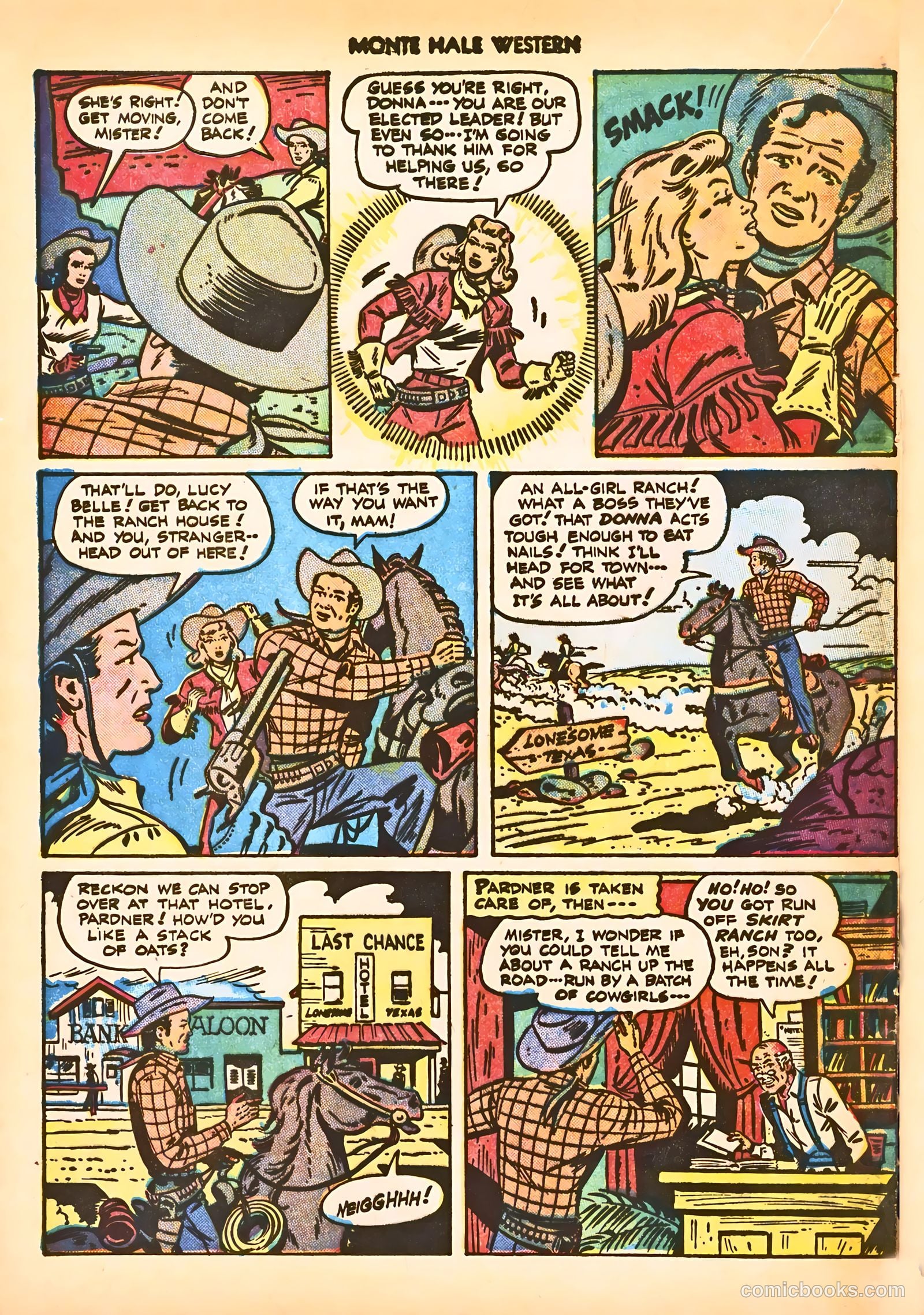 Monte Hale Western #38 — page 28 of 52