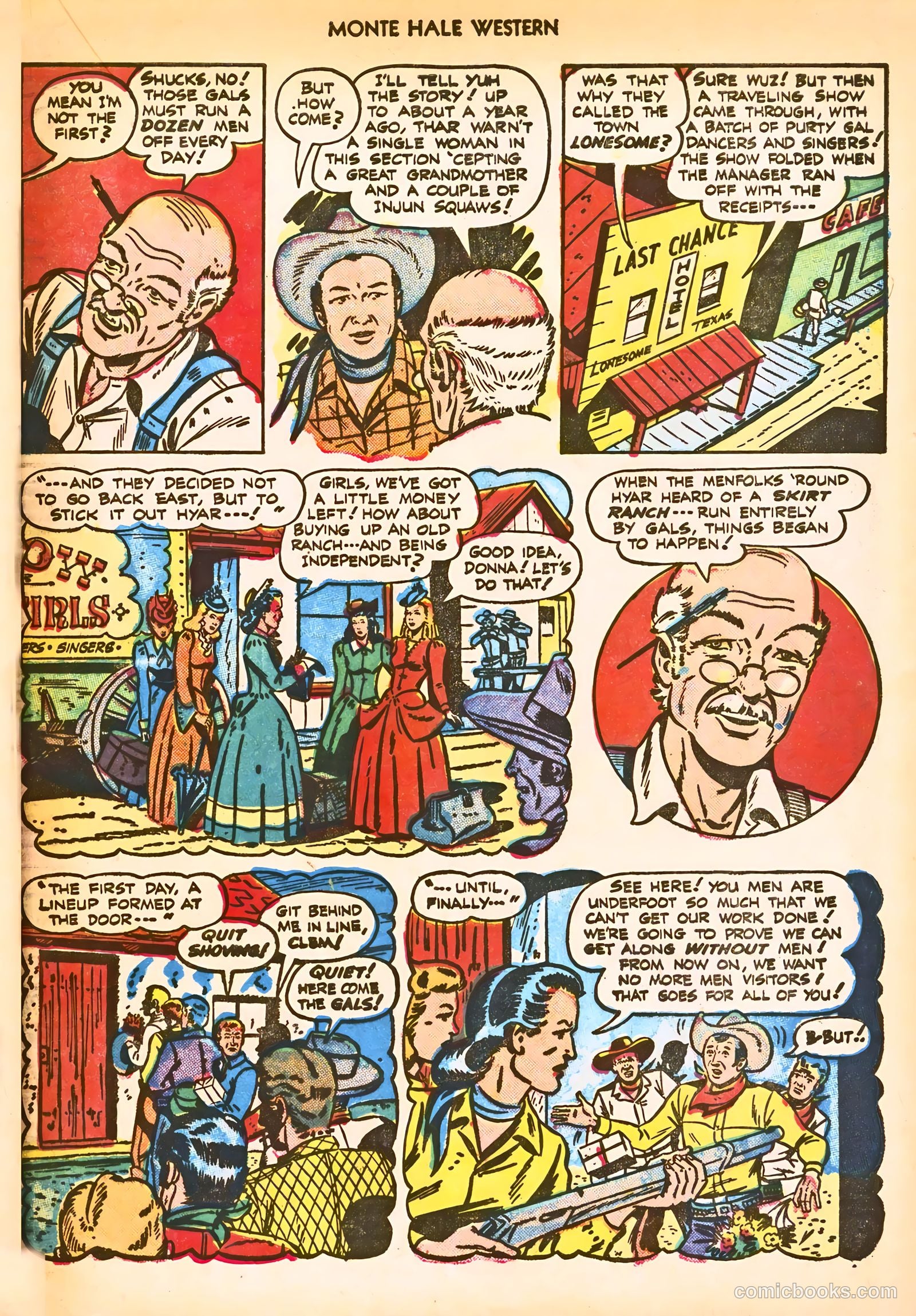 Monte Hale Western #38 — page 29 of 52