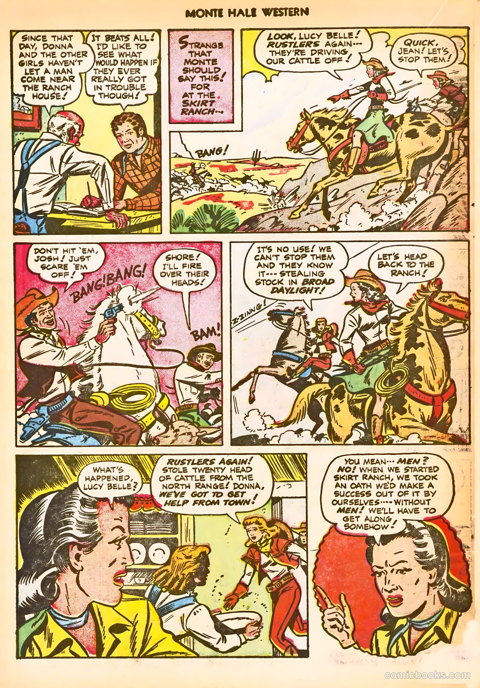 Monte Hale Western #38 — page 30 of 52