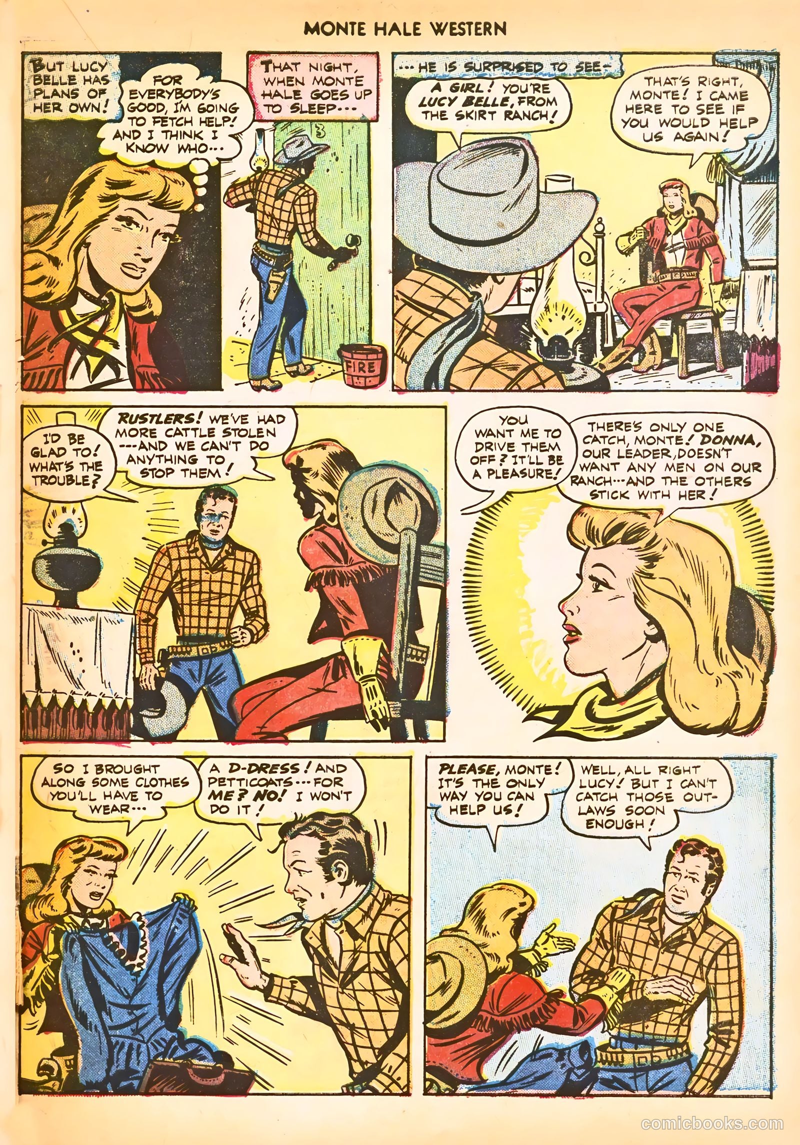Monte Hale Western #38 — page 31 of 52