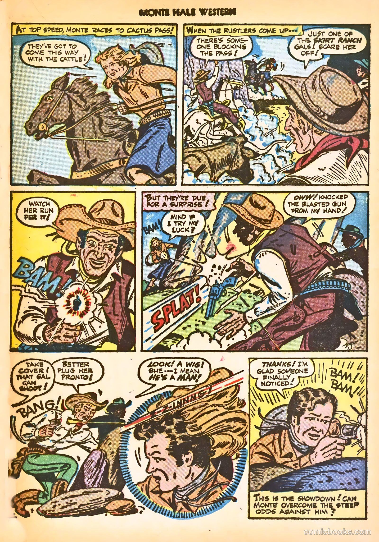 Monte Hale Western #38 — page 33 of 52