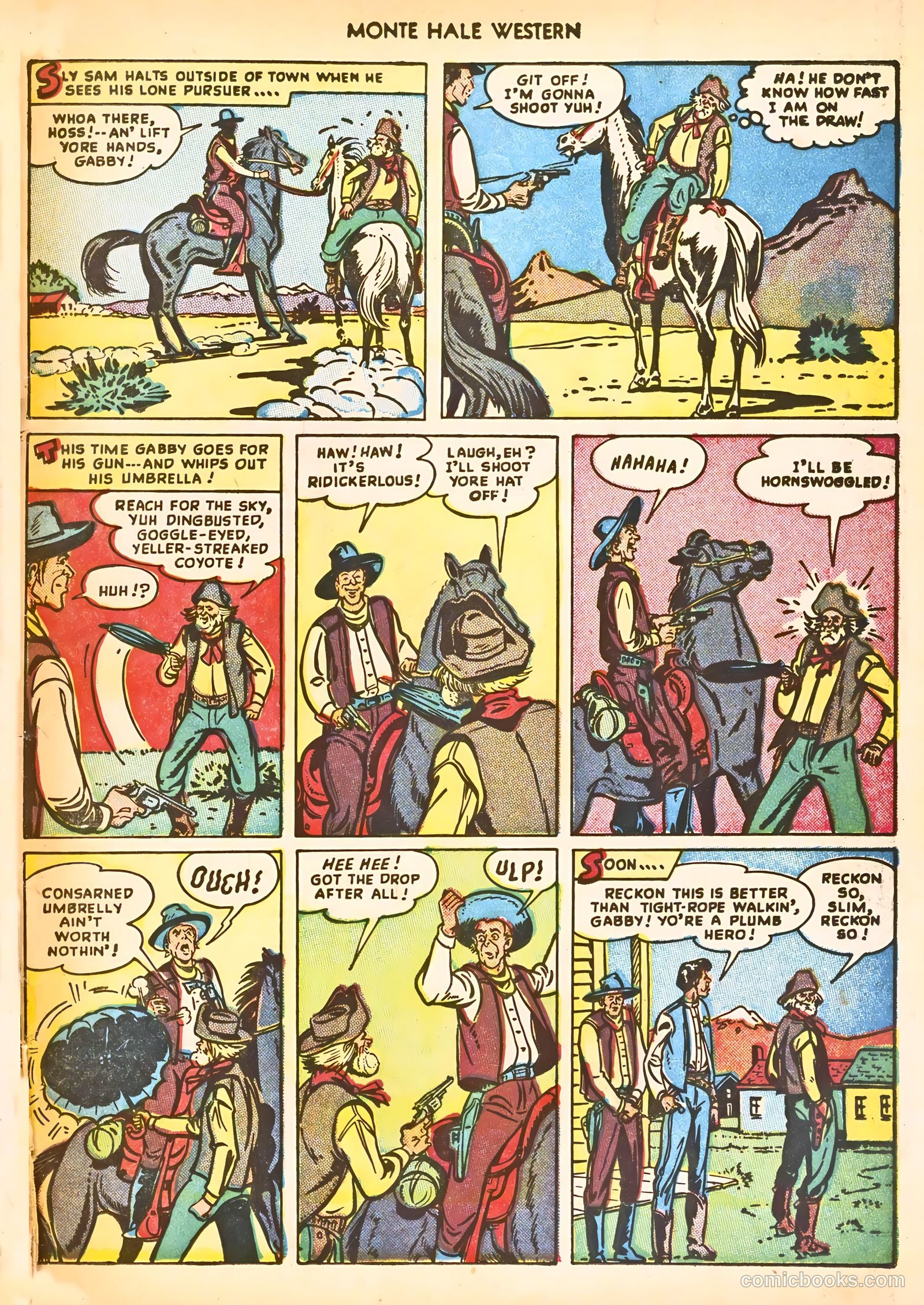 Monte Hale Western #38 — page 39 of 52