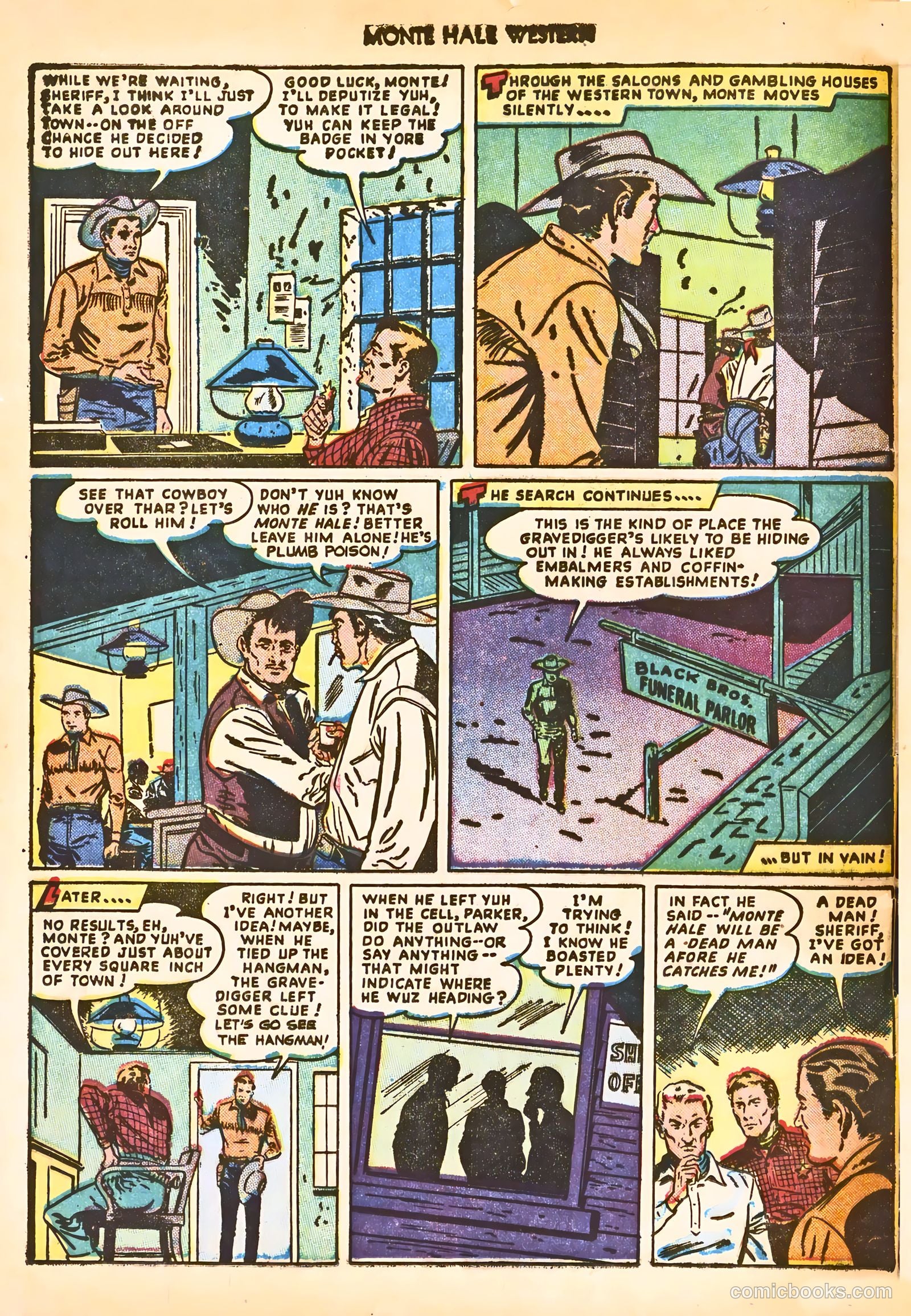 Monte Hale Western #38 — page 44 of 52