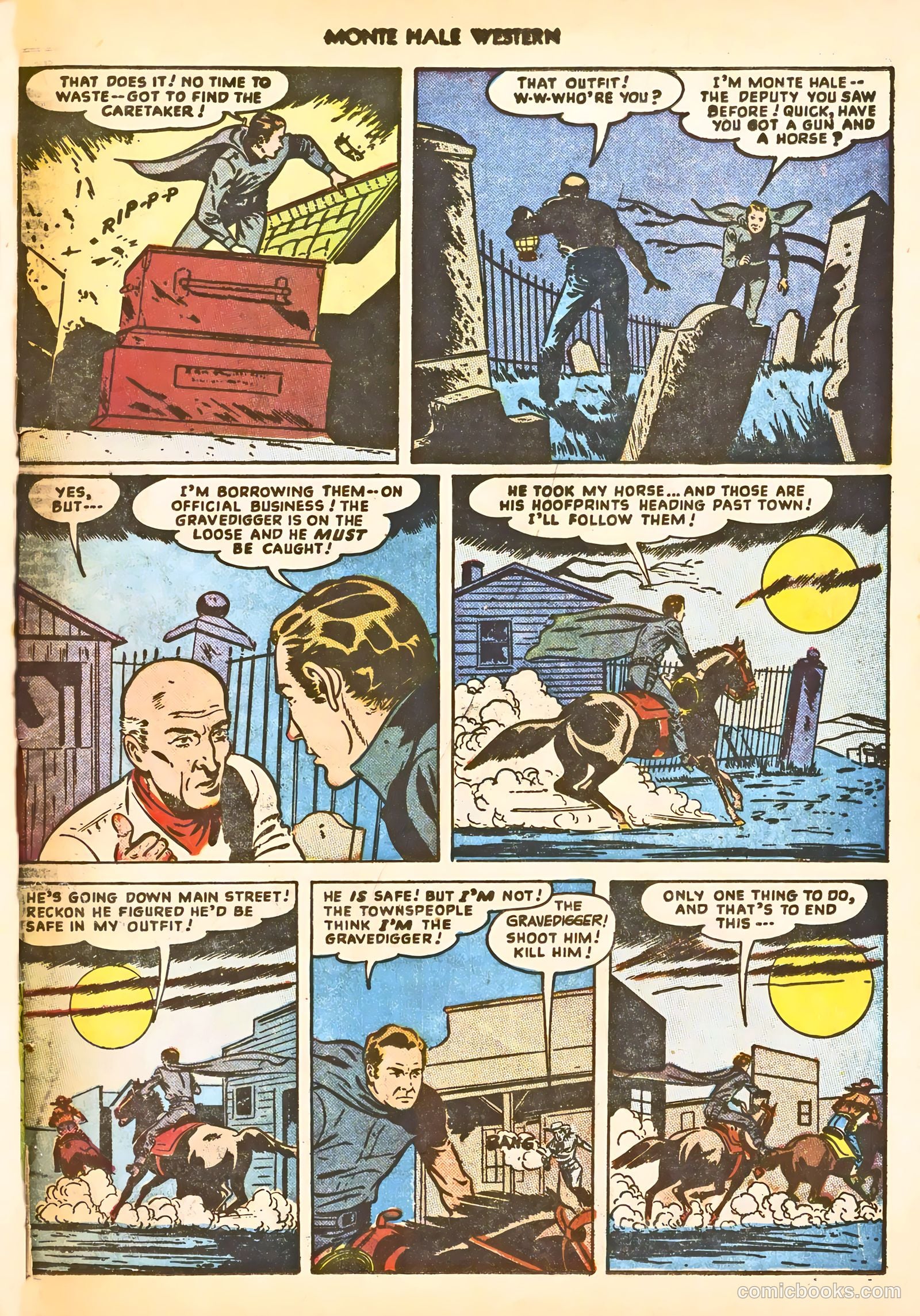 Monte Hale Western #38 — page 47 of 52