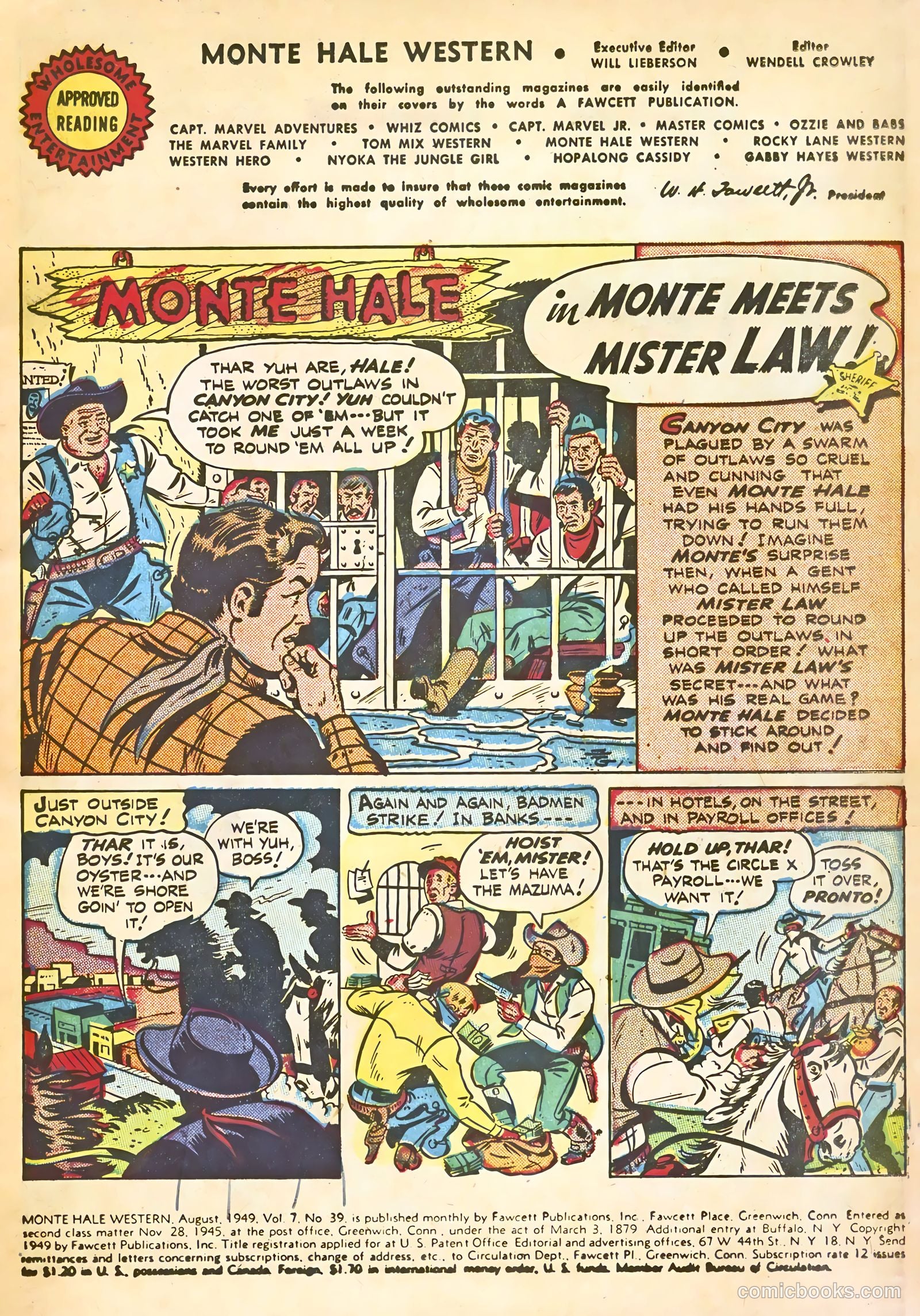 Monte Hale Western #39 — page 3 of 52
