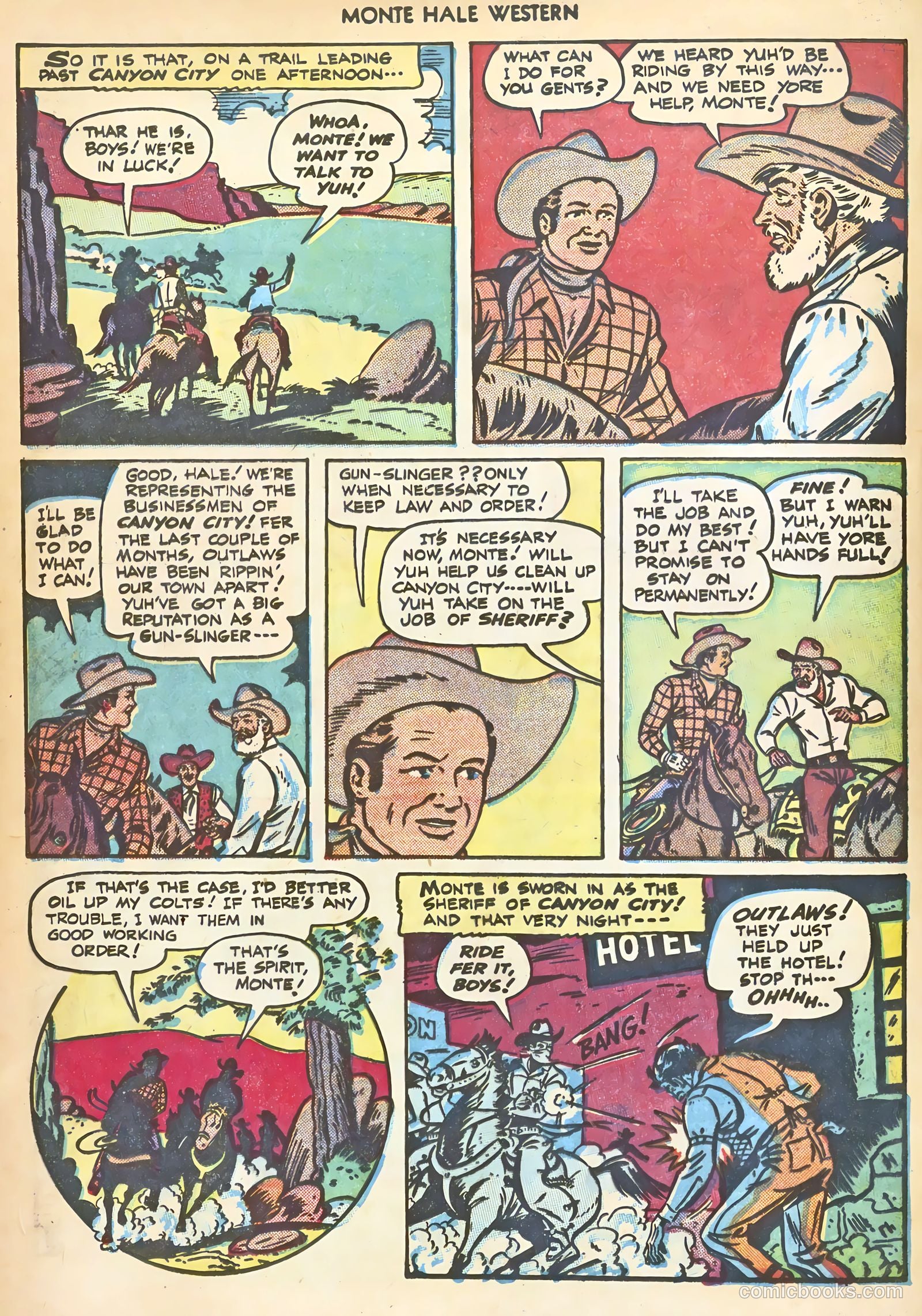 Monte Hale Western #39 — page 4 of 52