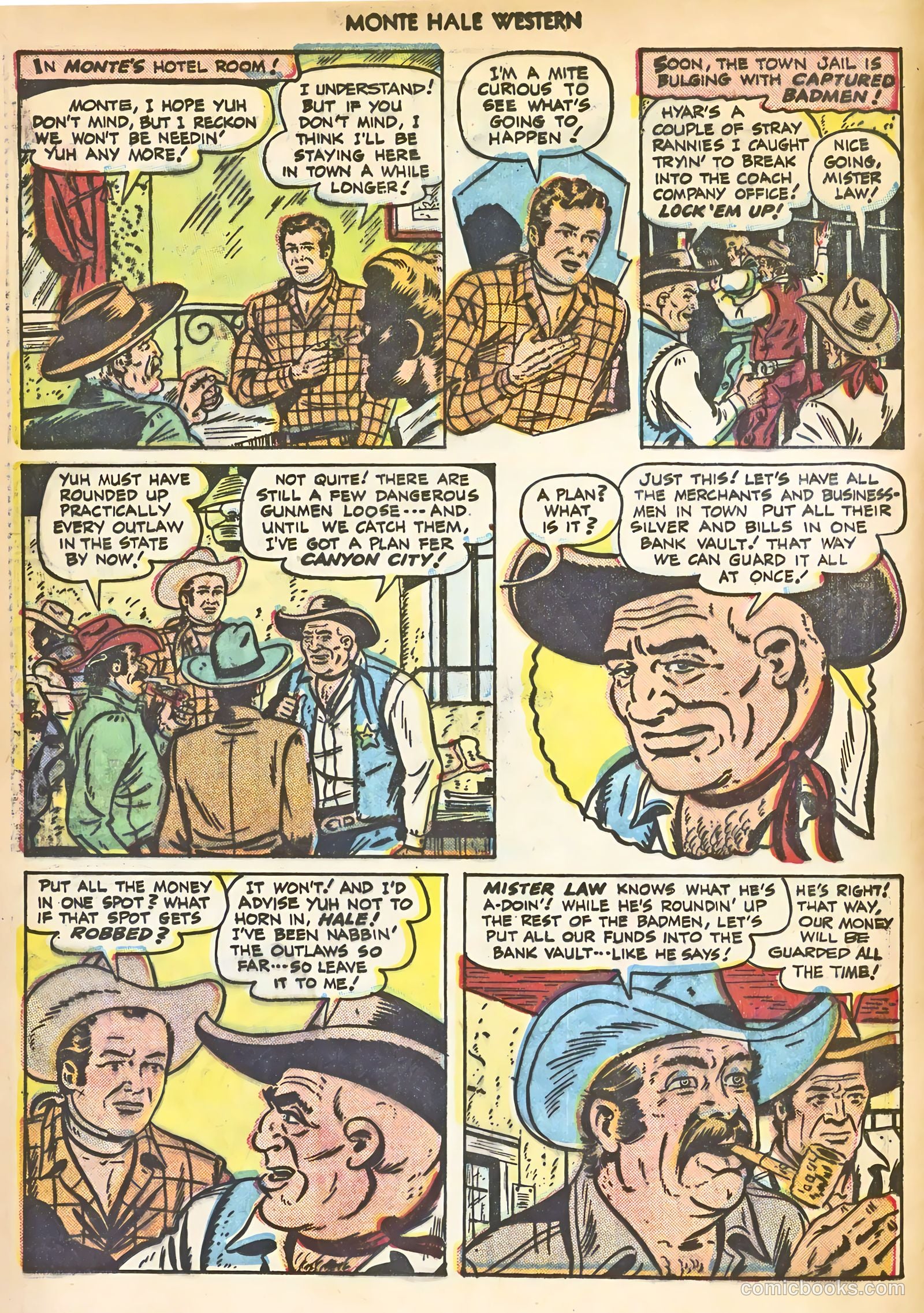 Monte Hale Western #39 — page 8 of 52