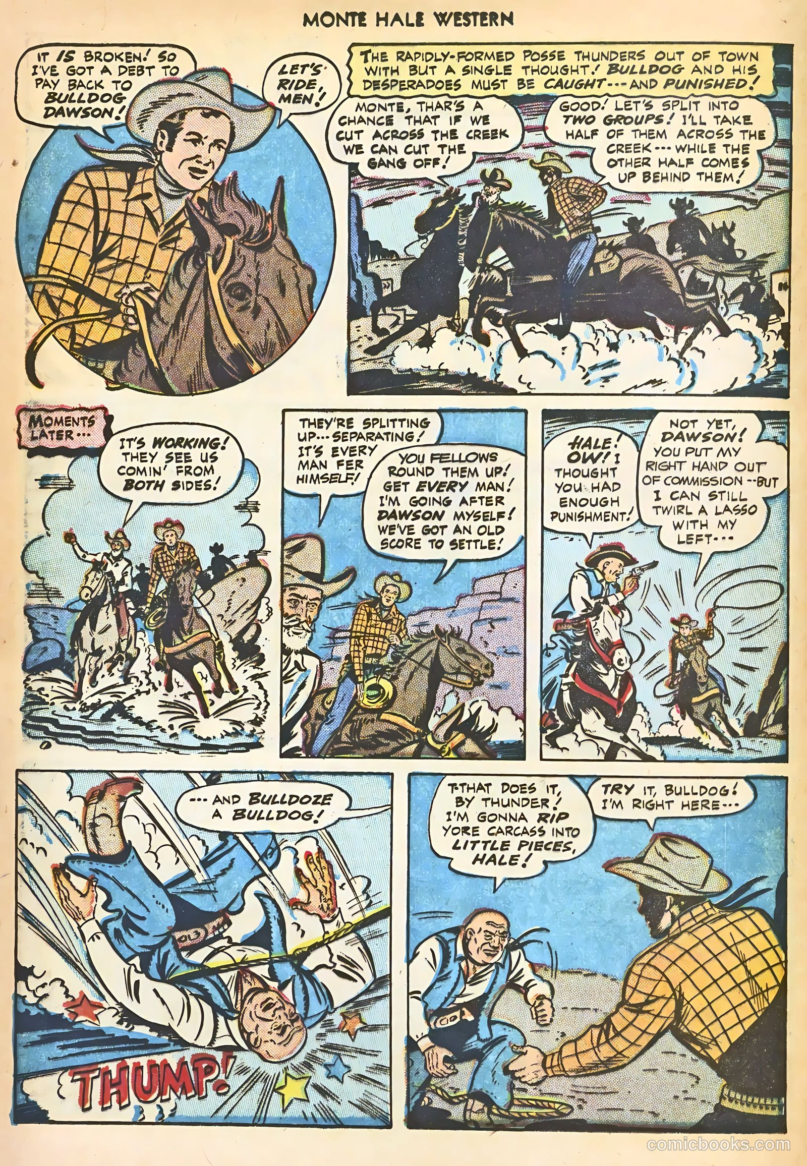 Monte Hale Western #39 — page 12 of 52