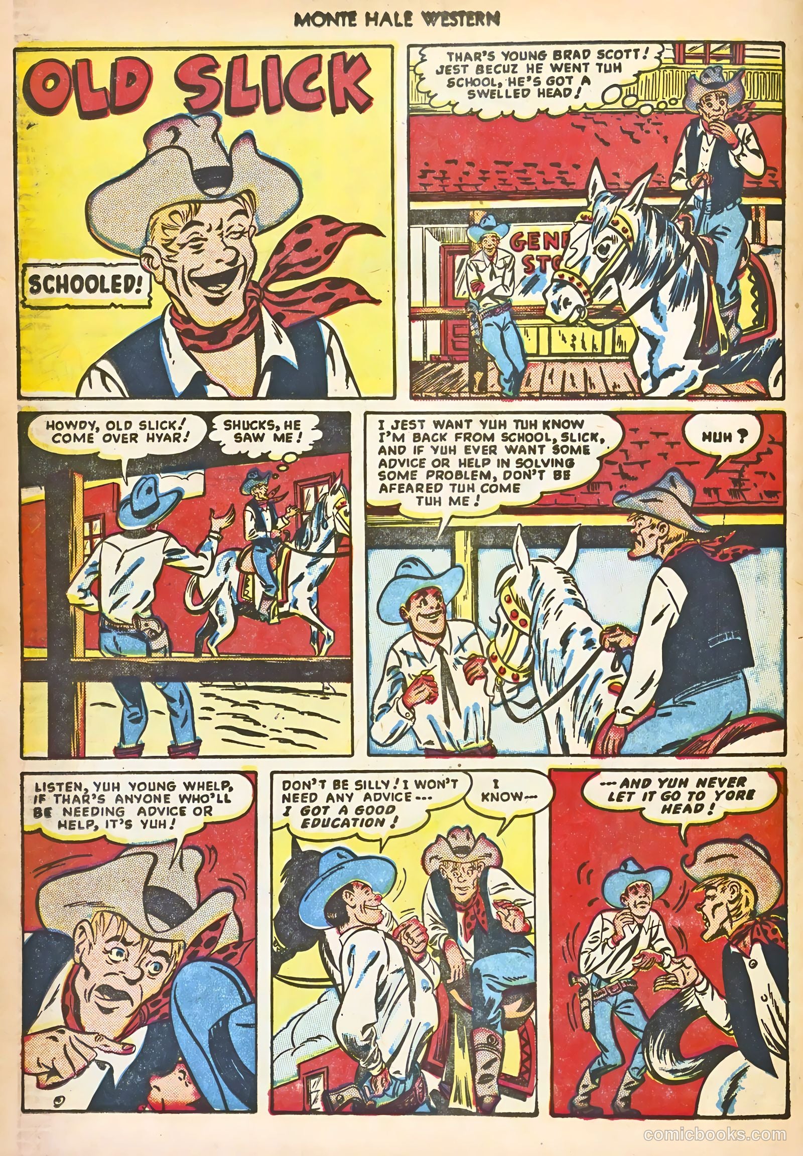 Monte Hale Western #39 — page 14 of 52