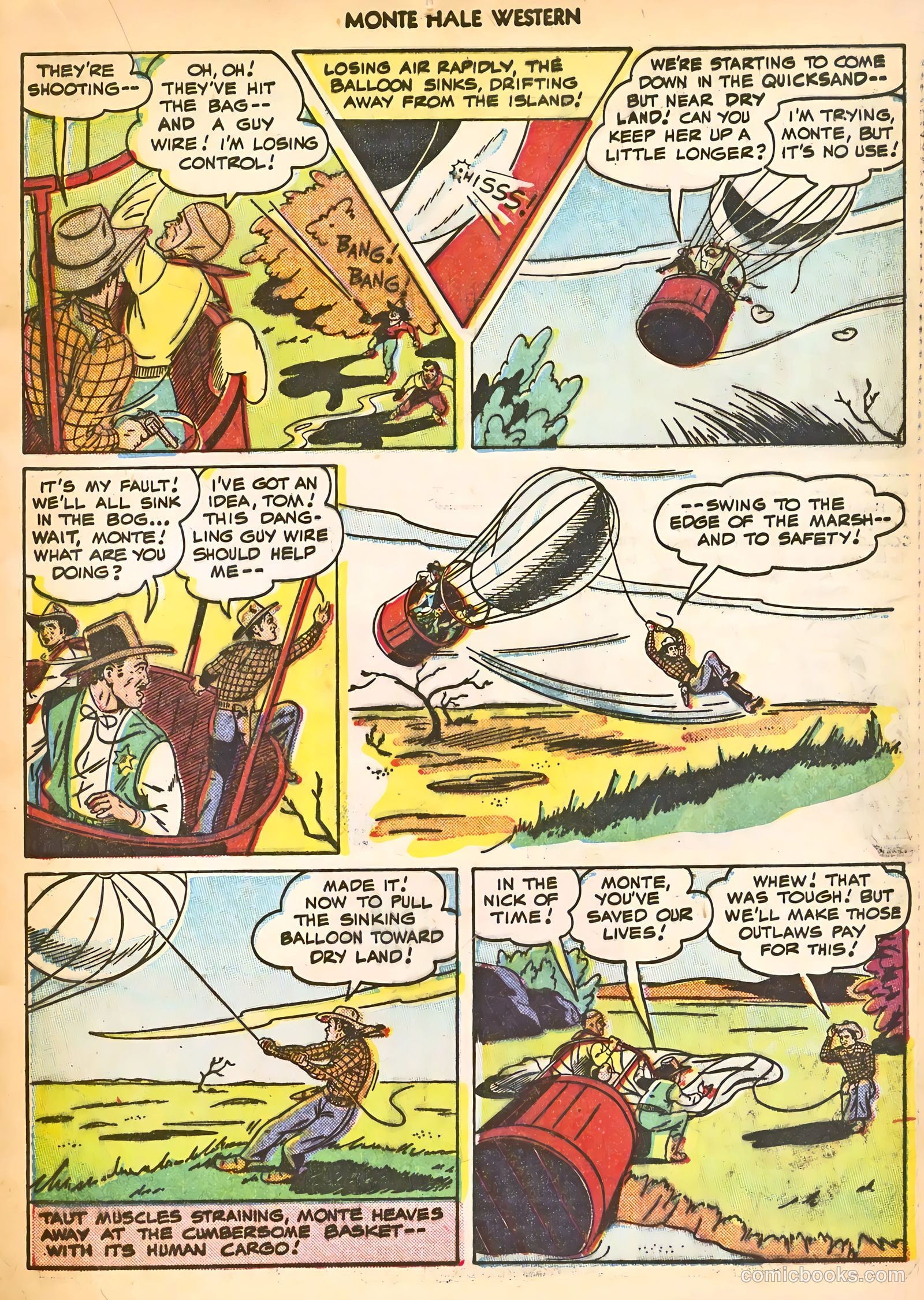 Monte Hale Western #39 — page 21 of 52